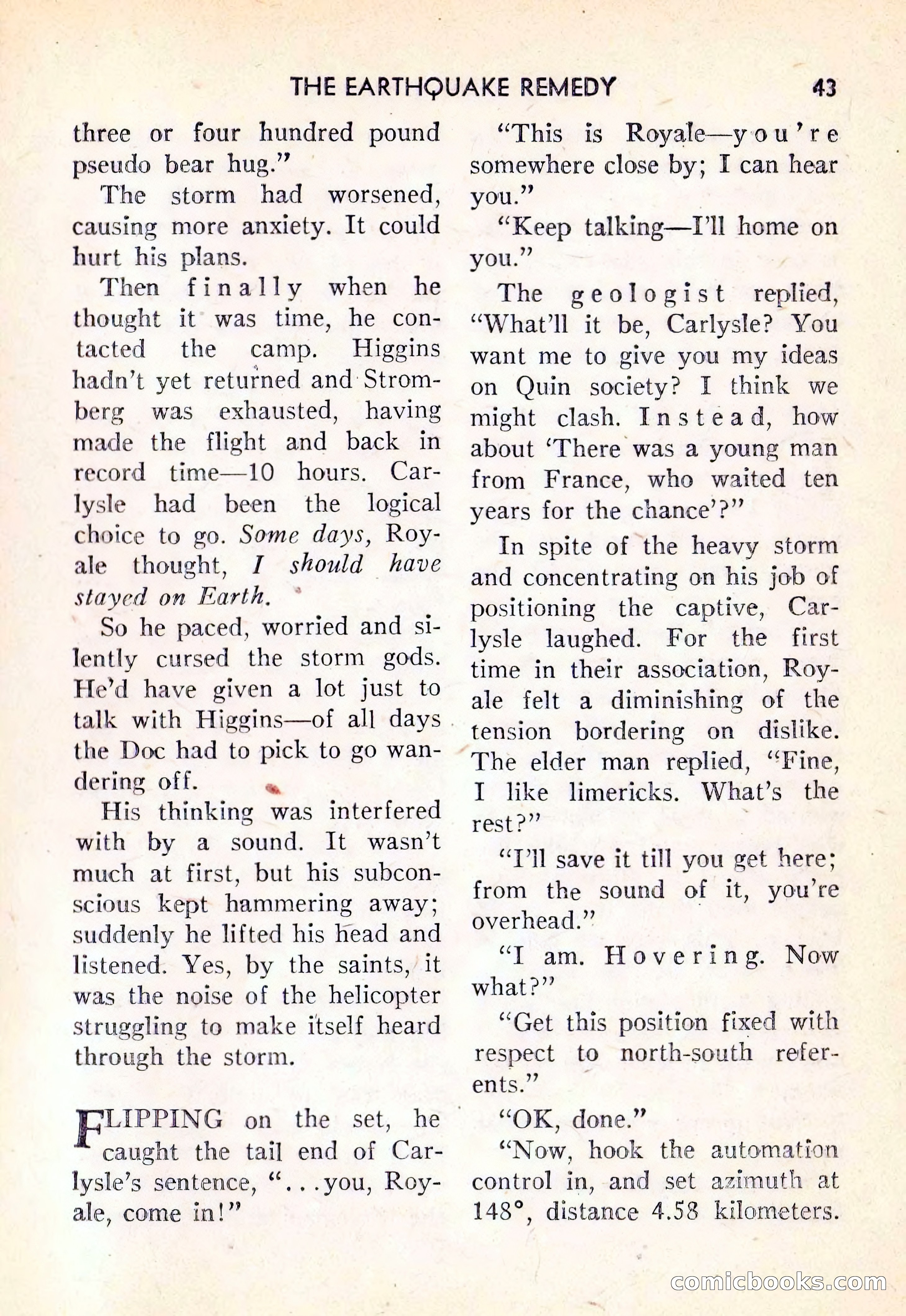 Future Science Fiction #38 — page 44 of 133