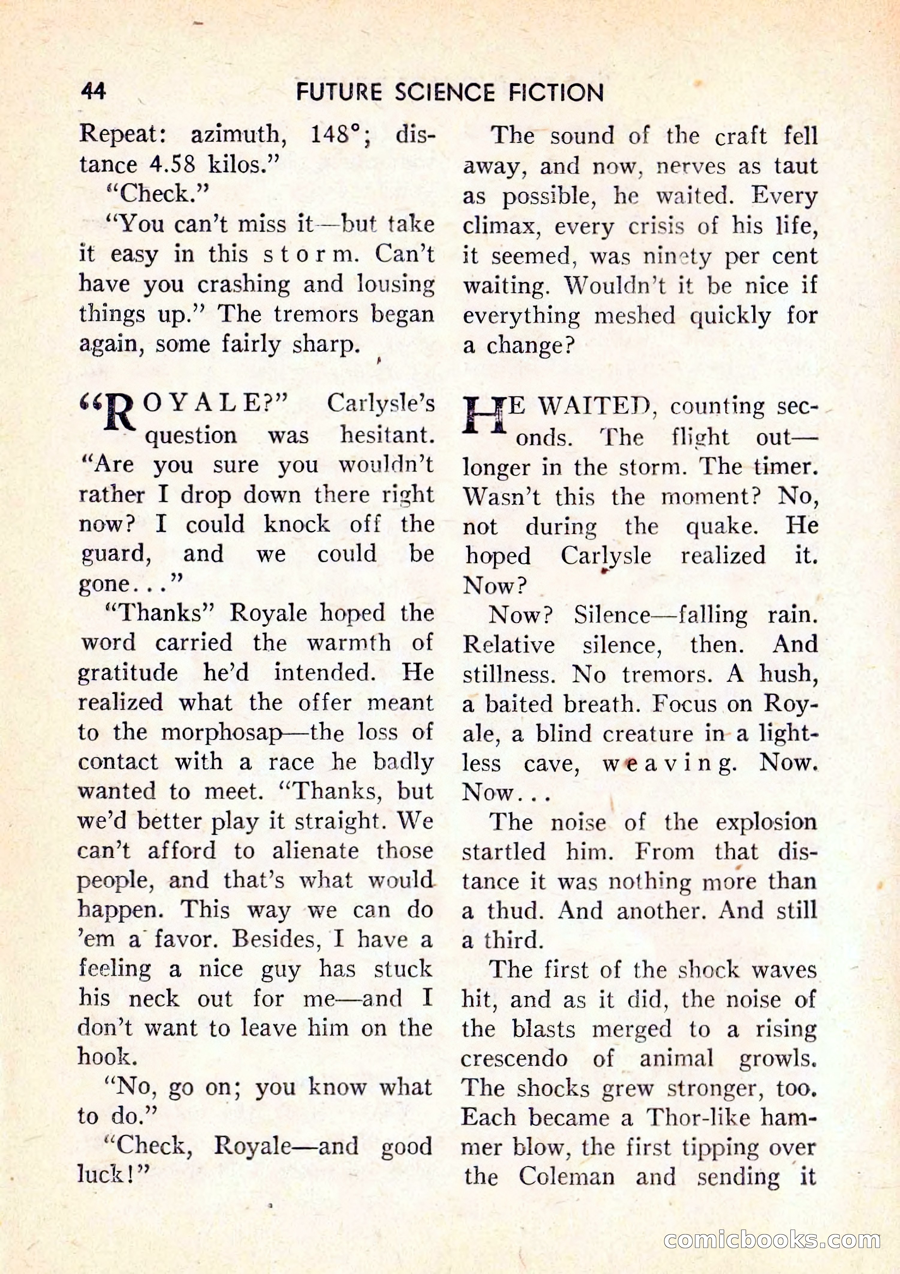 Future Science Fiction #38 — page 45 of 133