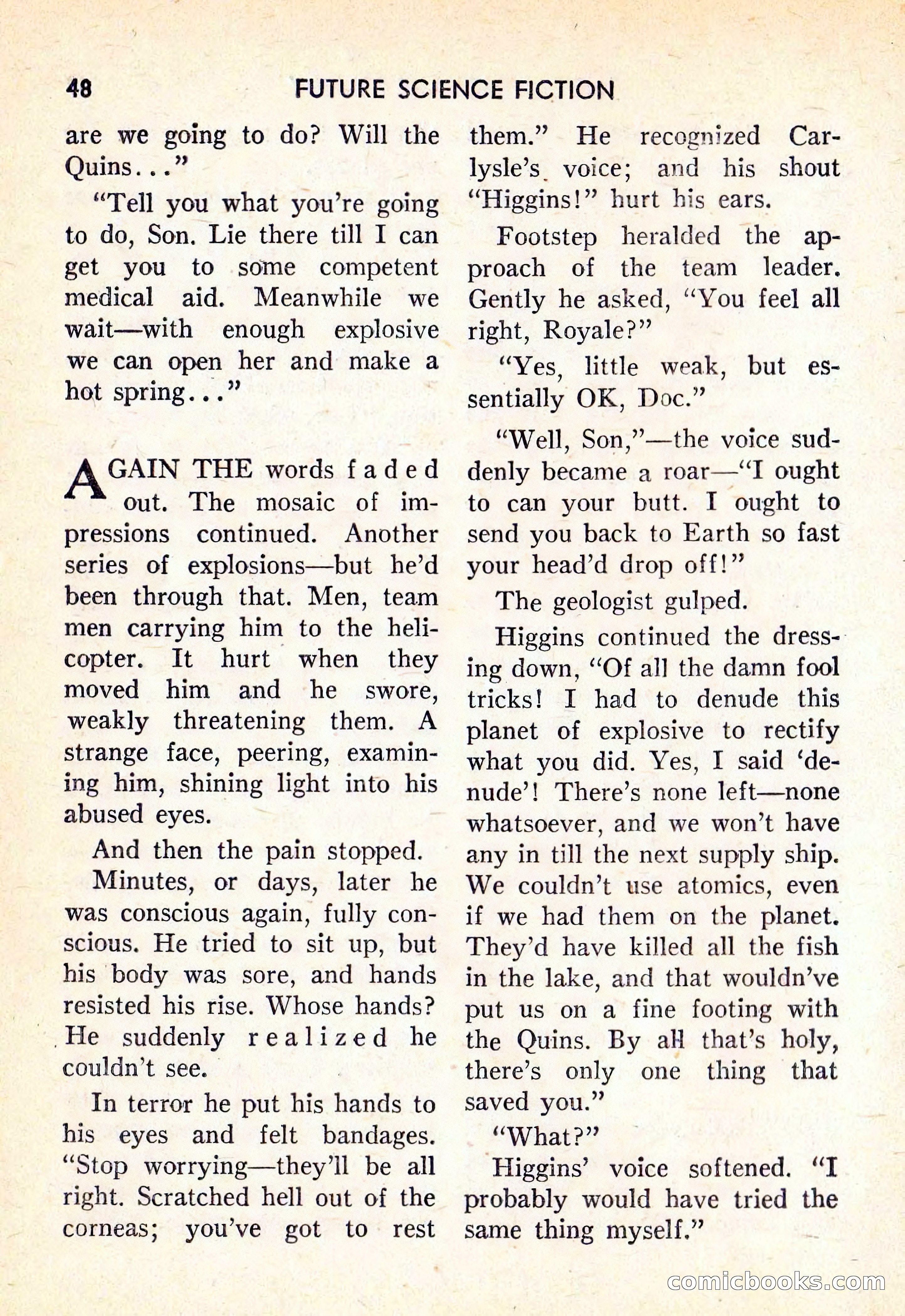 Future Science Fiction #38 — page 49 of 133