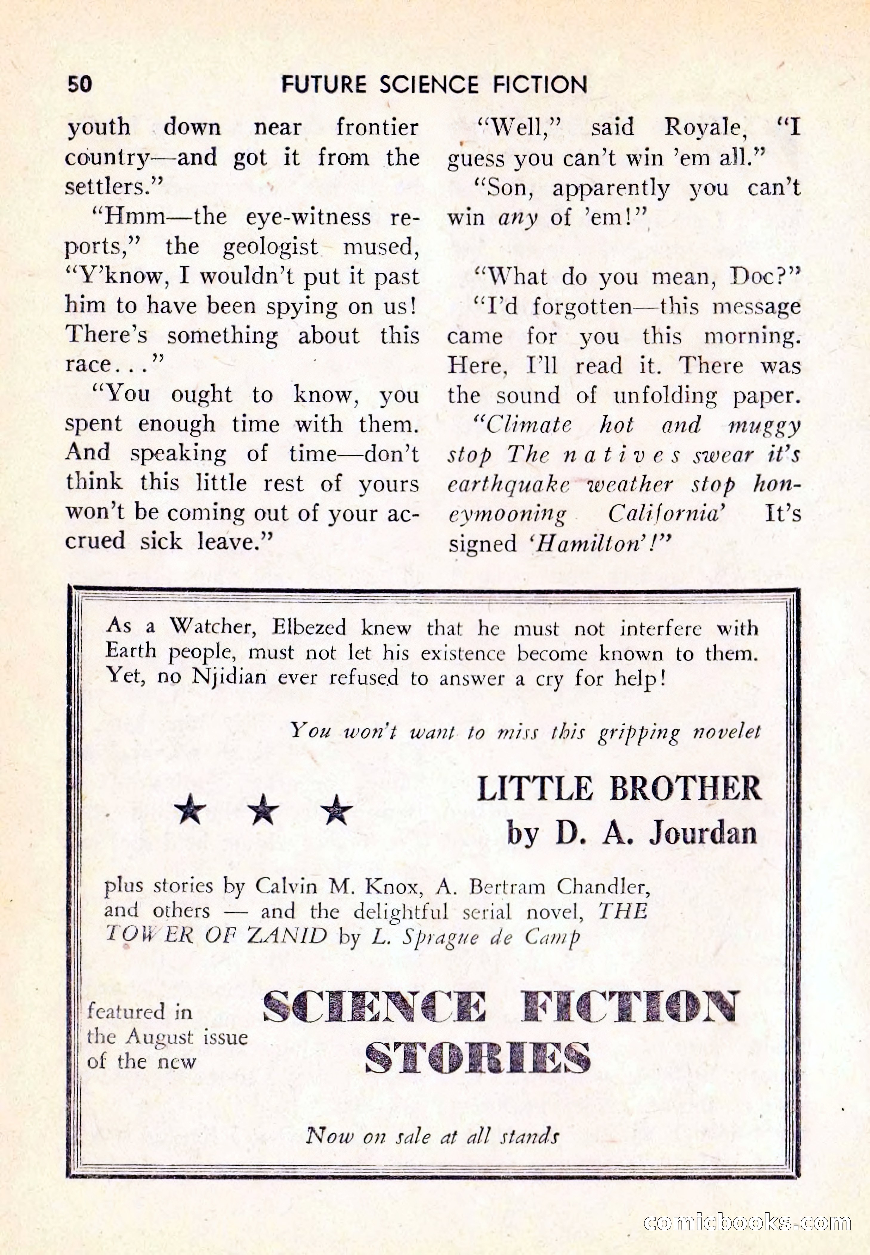 Future Science Fiction #38 — page 51 of 133