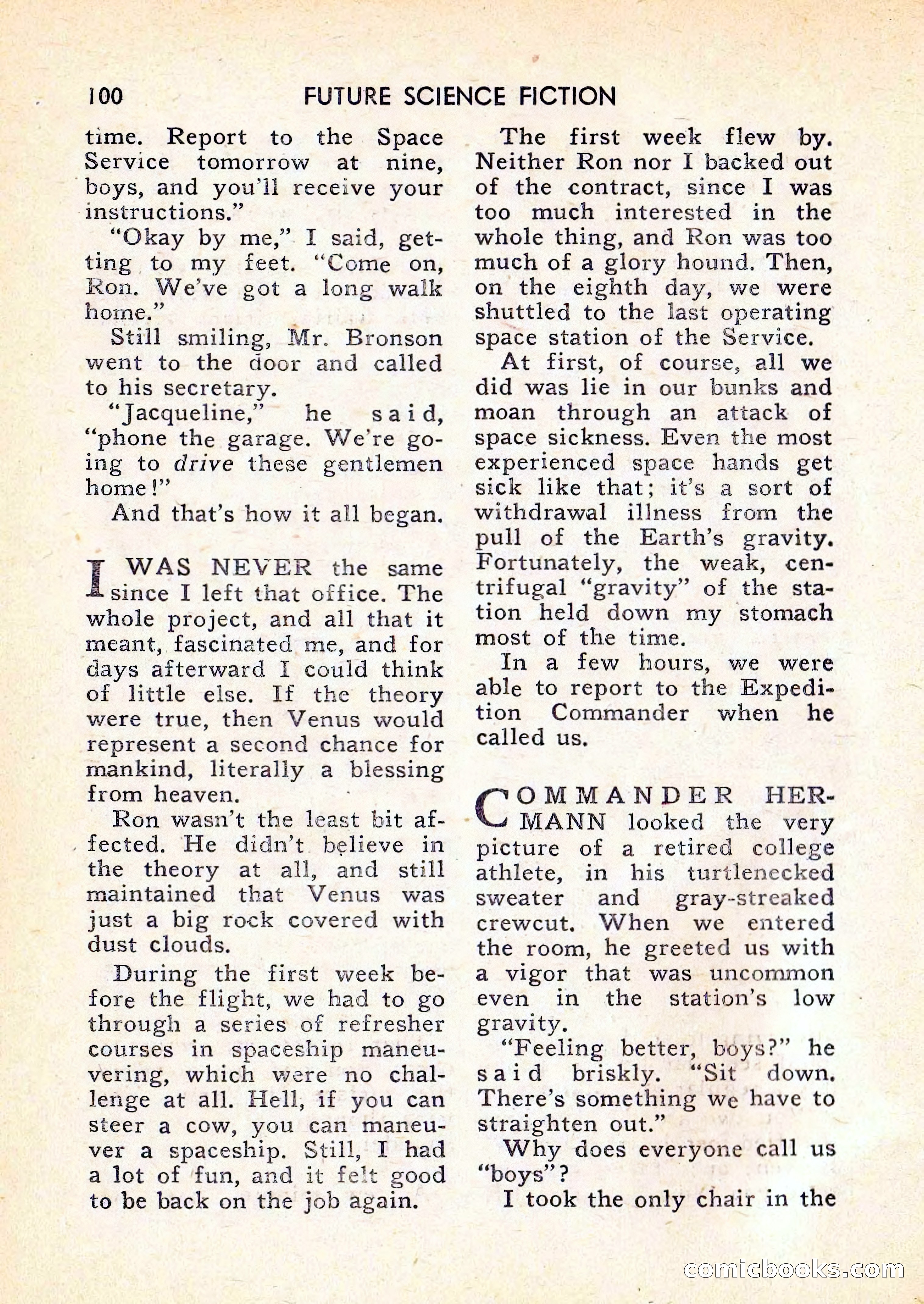 Future Science Fiction #38 — page 101 of 133