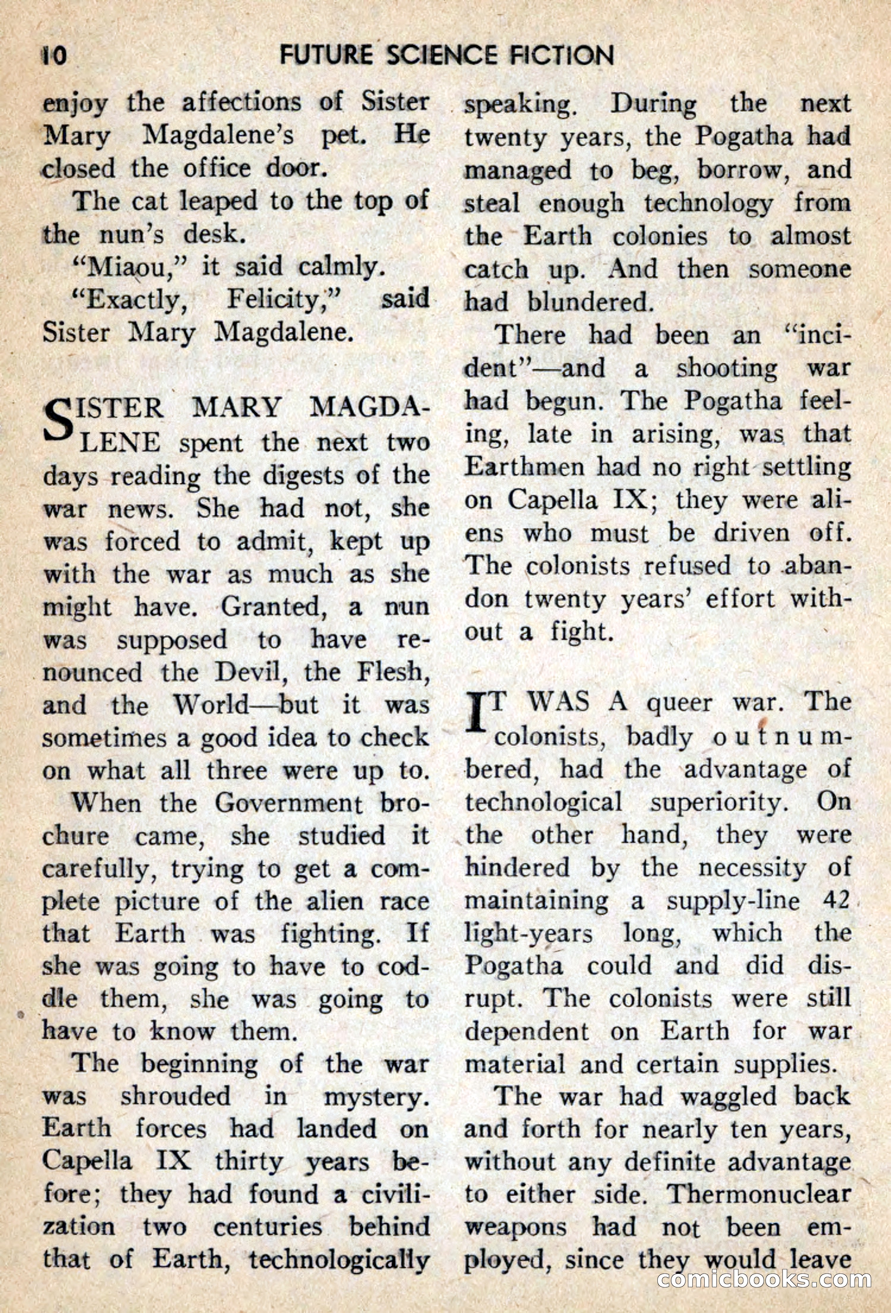 Future Science Fiction #39 — page 11 of 133