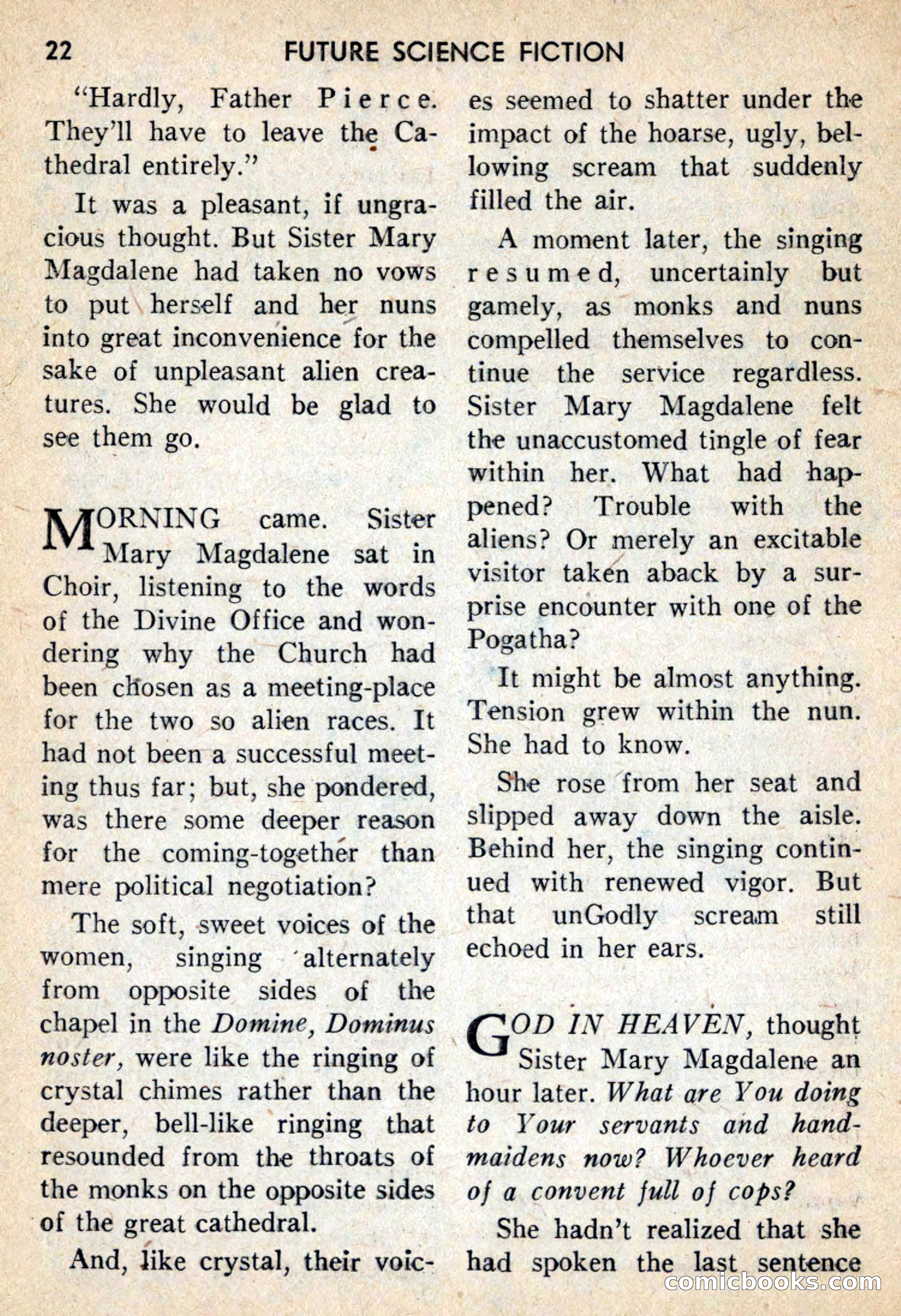 Future Science Fiction #39 — page 23 of 133