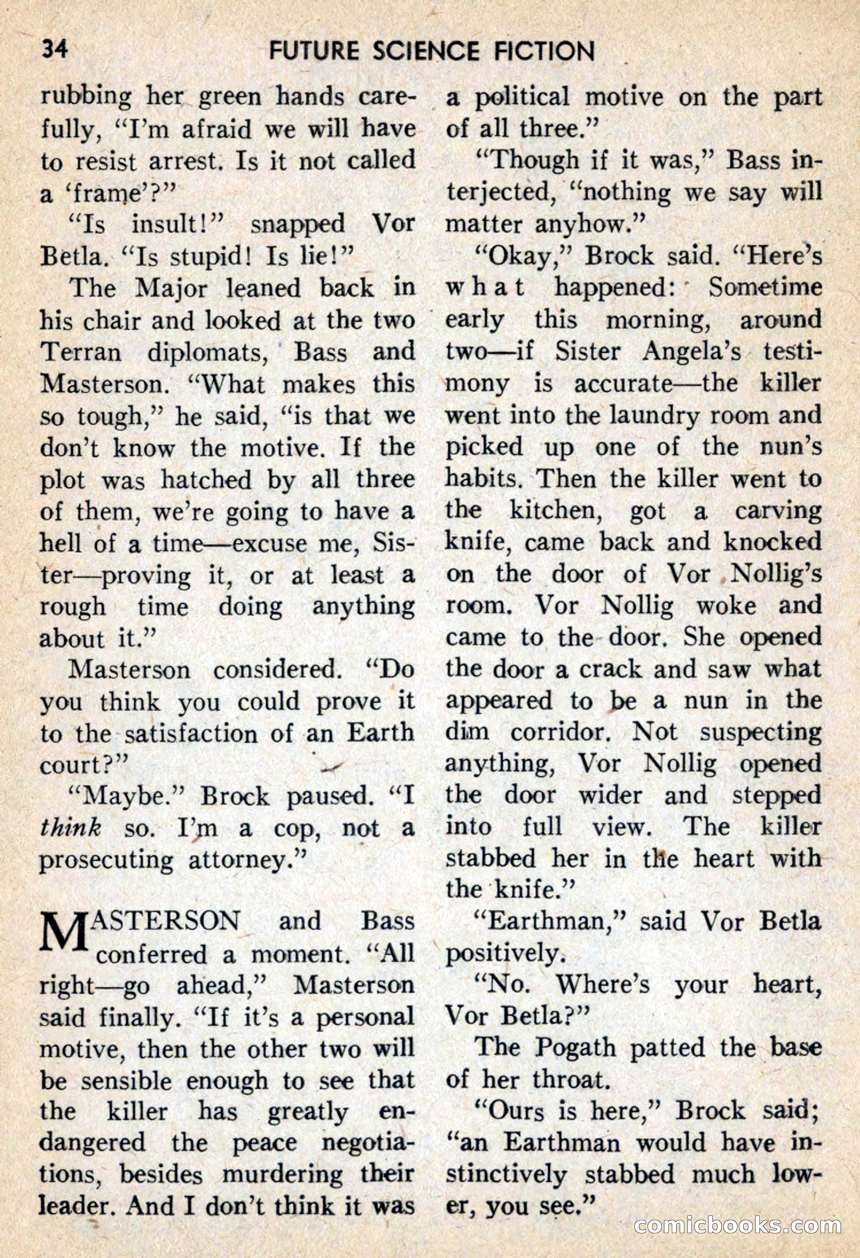 Future Science Fiction #39 — page 35 of 133