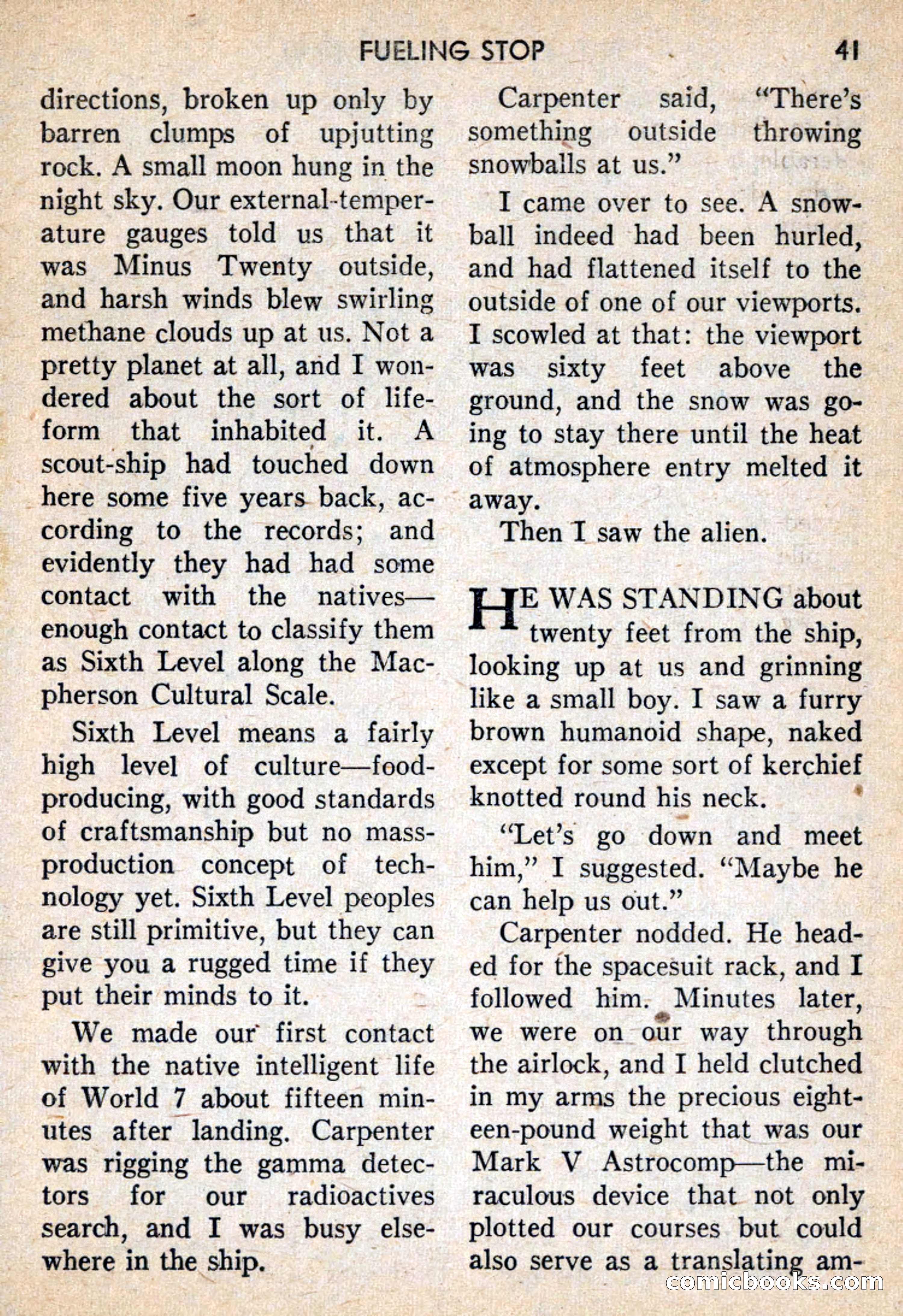 Future Science Fiction #39 — page 42 of 133