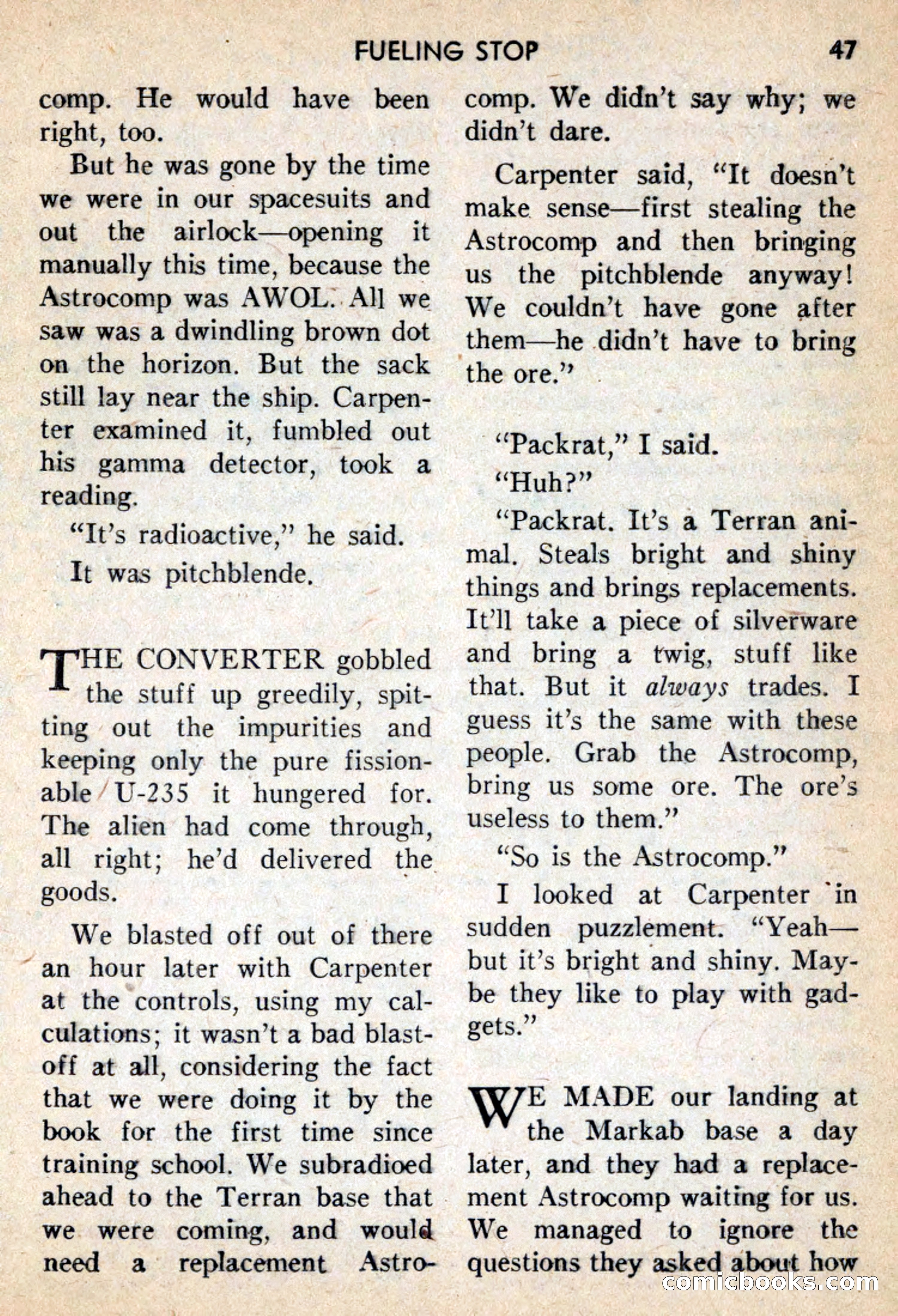Future Science Fiction #39 — page 48 of 133