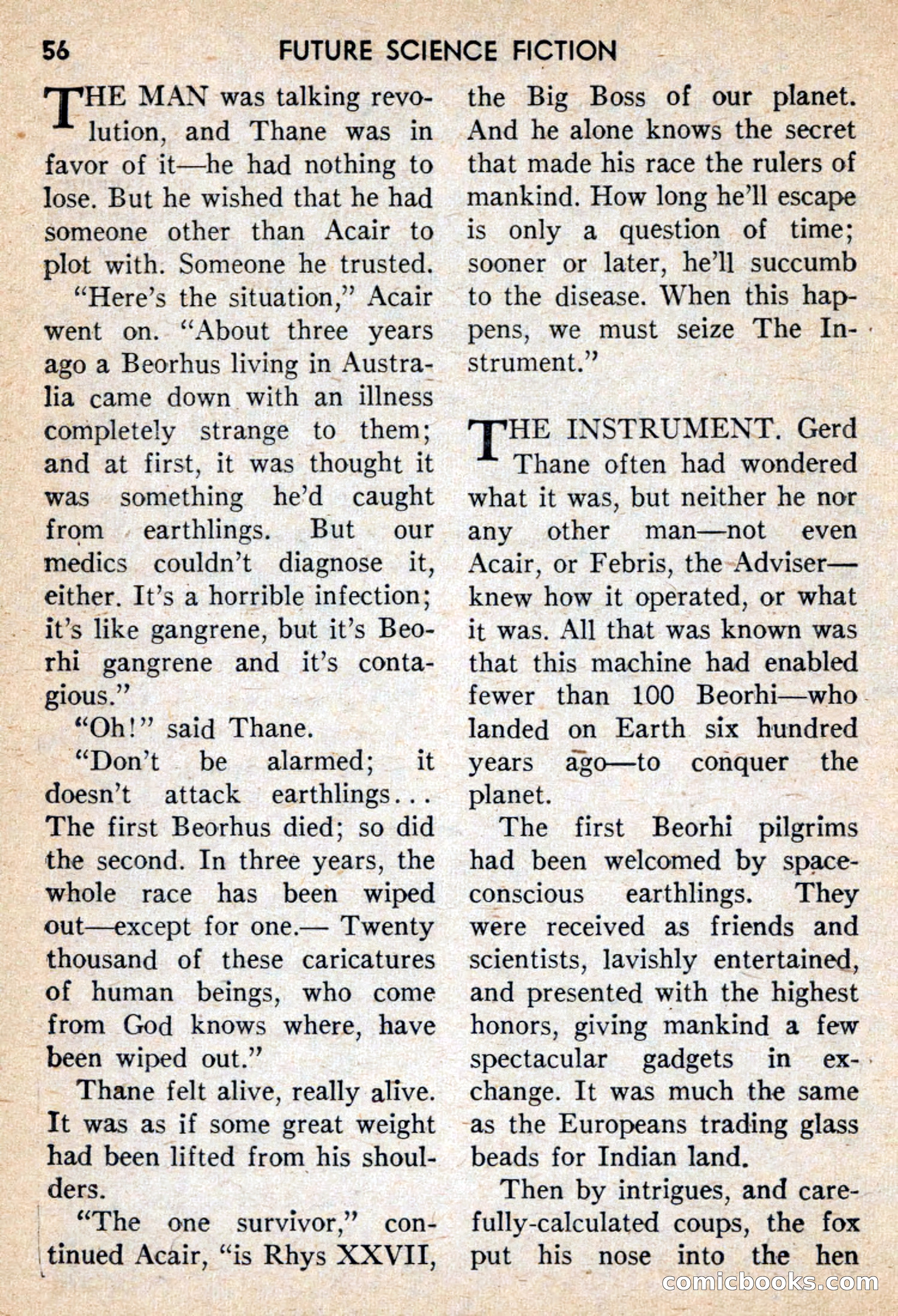 Future Science Fiction #39 — page 57 of 133