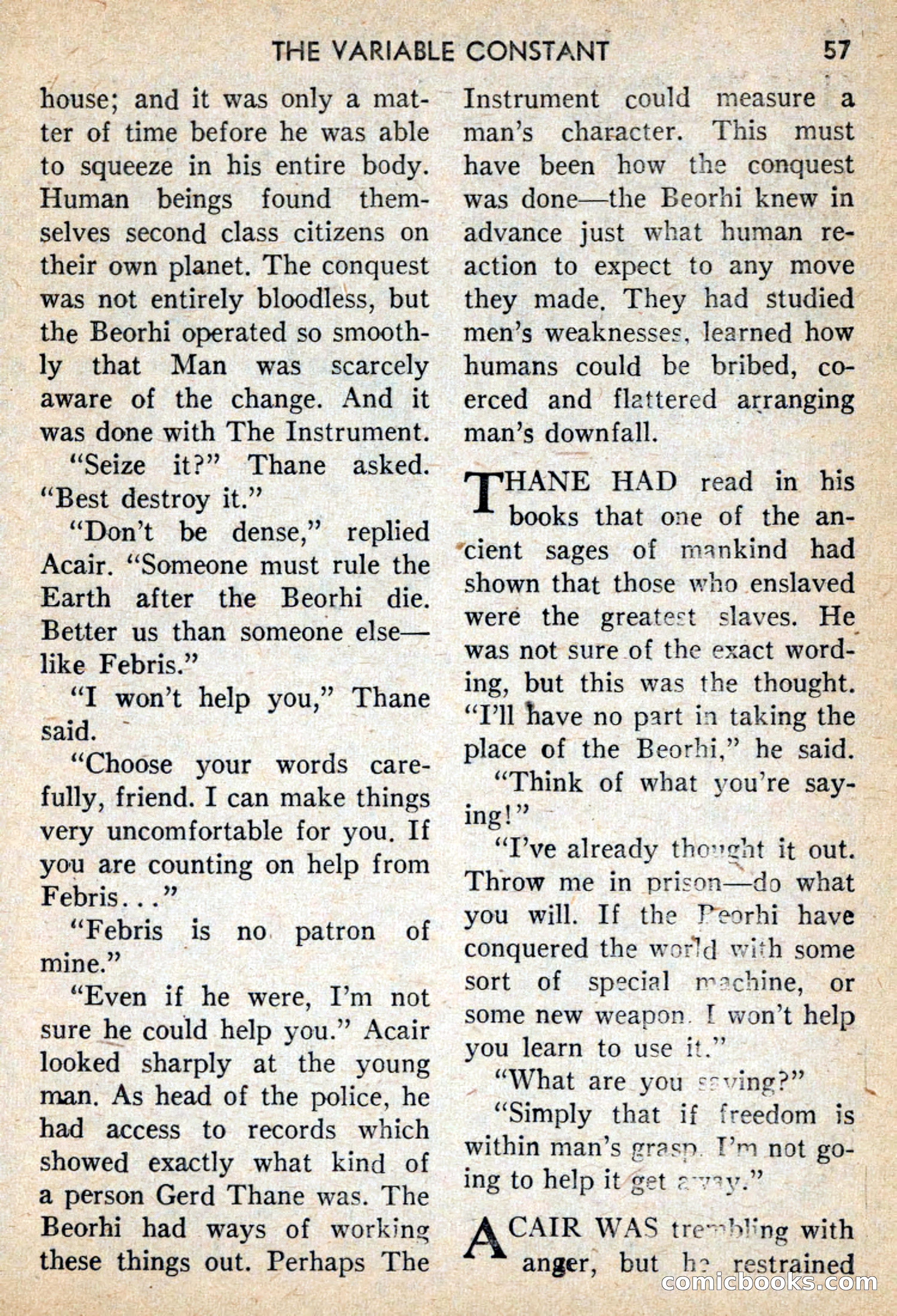 Future Science Fiction #39 — page 58 of 133