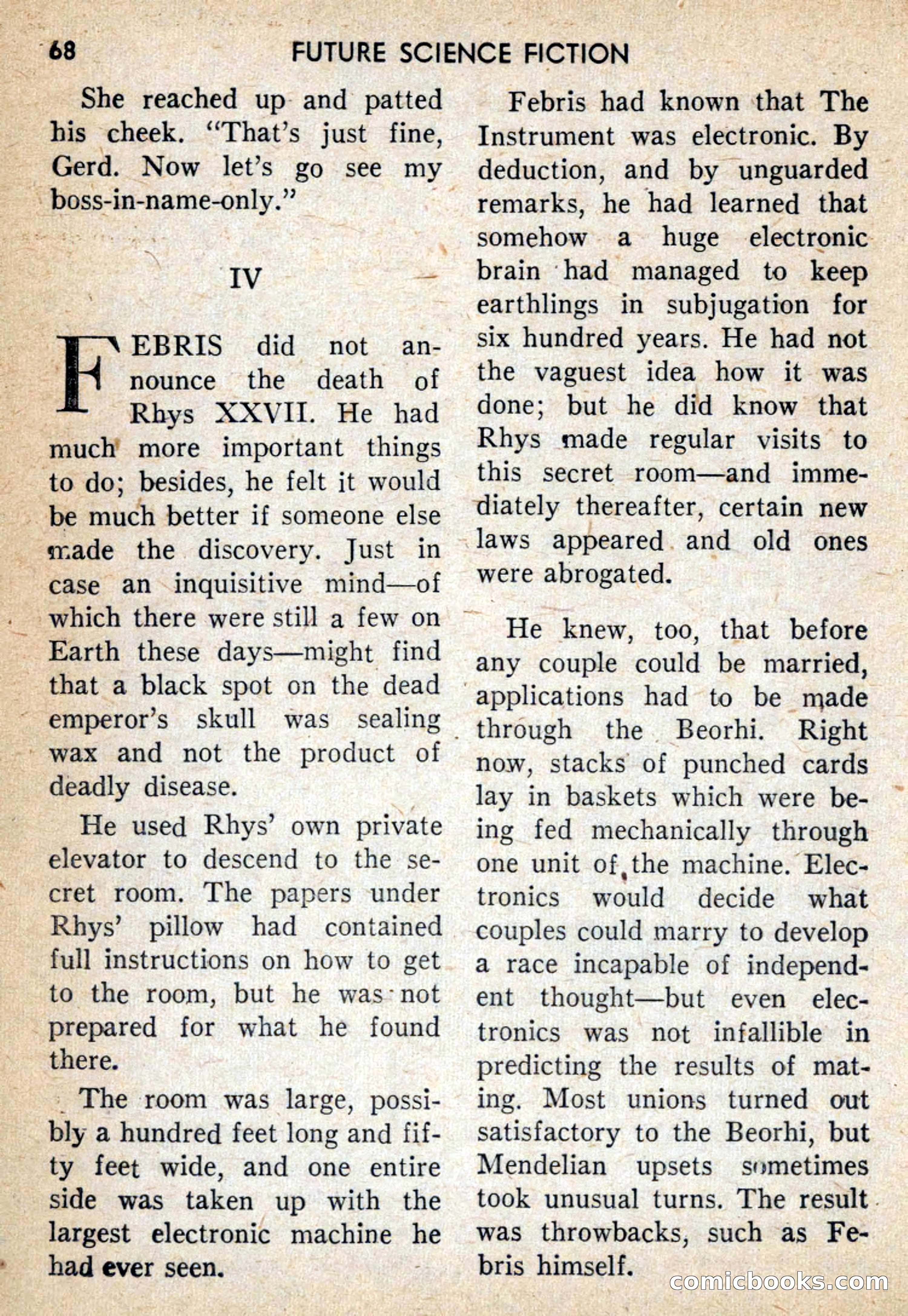Future Science Fiction #39 — page 69 of 133