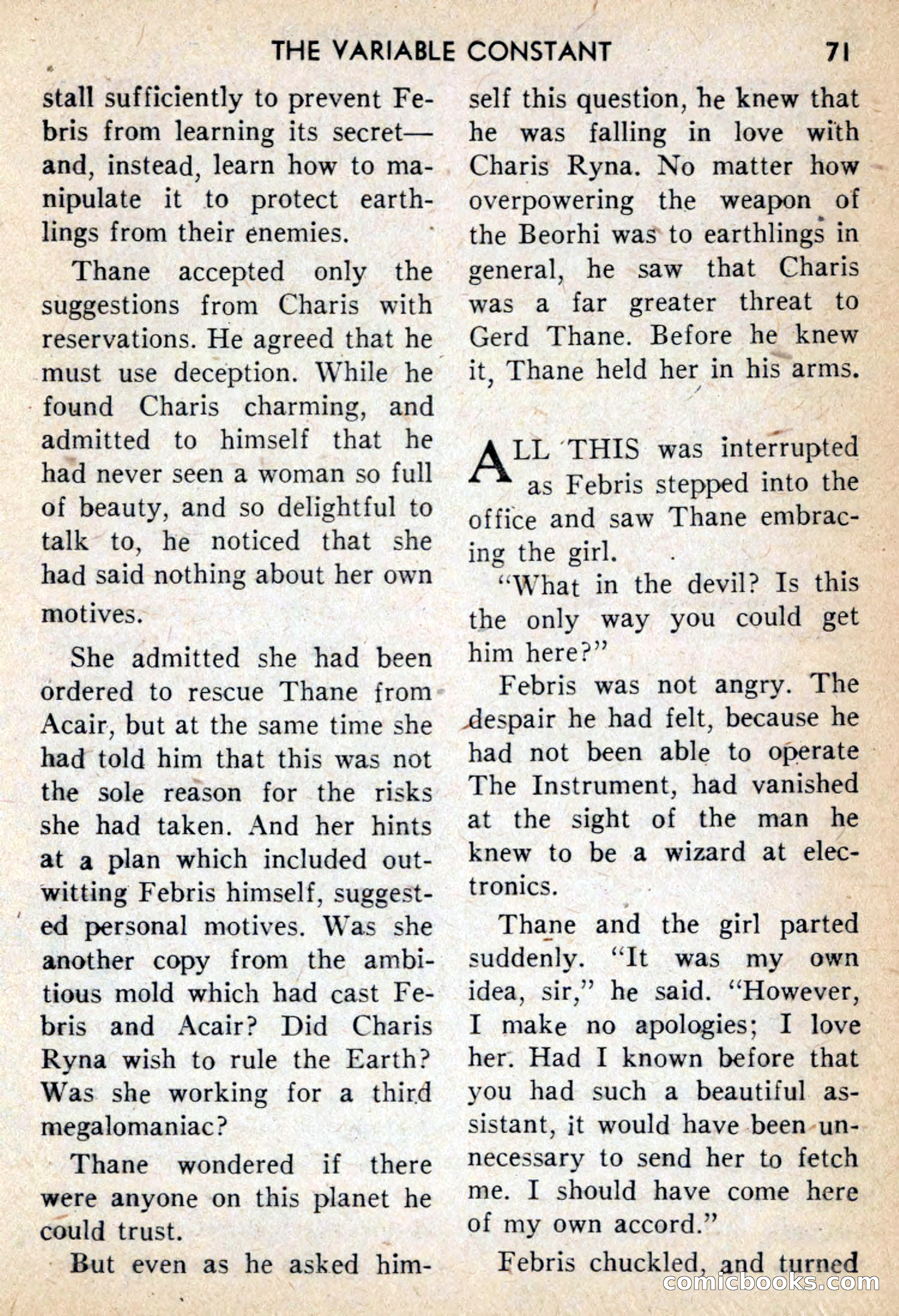Future Science Fiction #39 — page 72 of 133