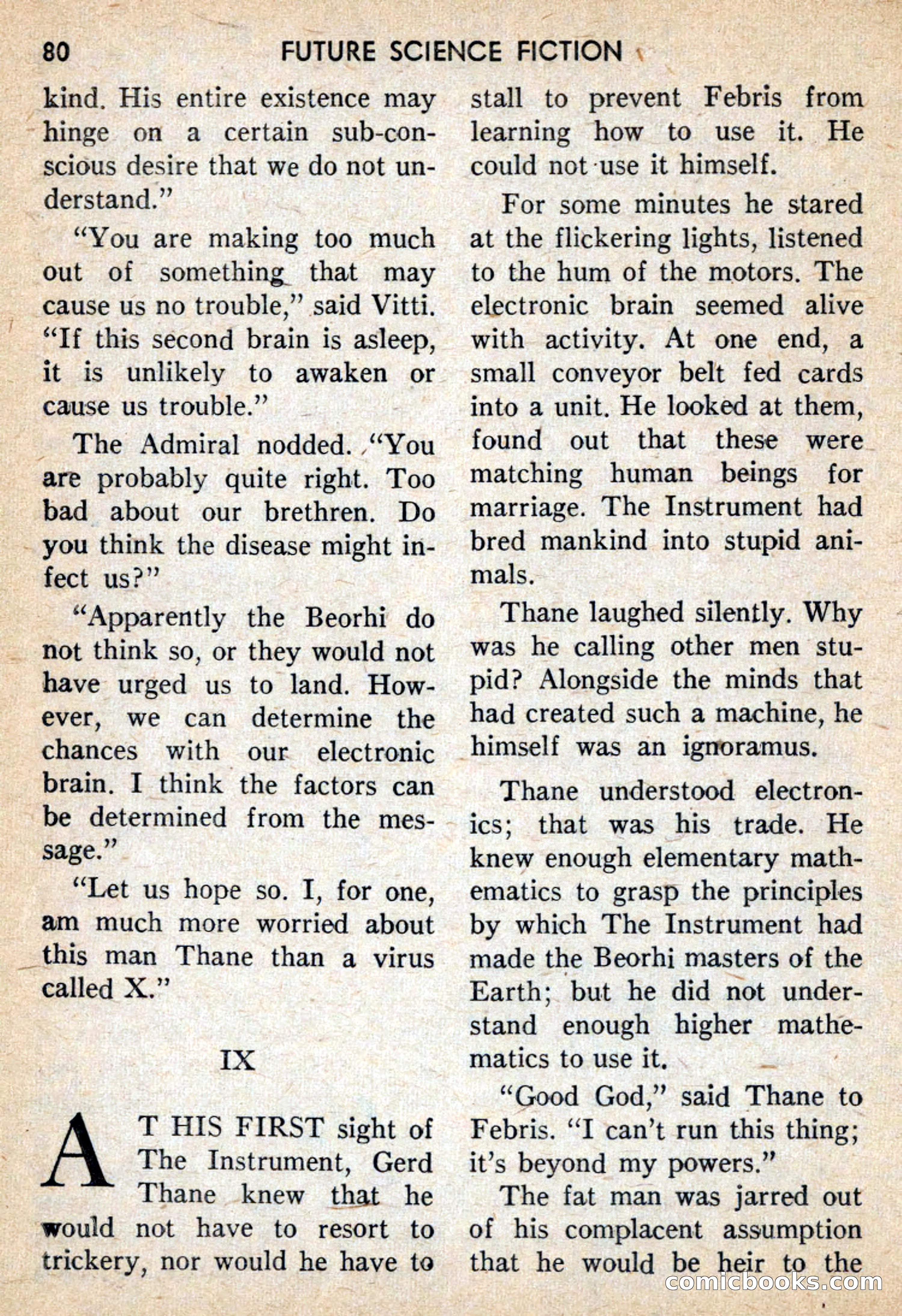 Future Science Fiction #39 — page 81 of 133