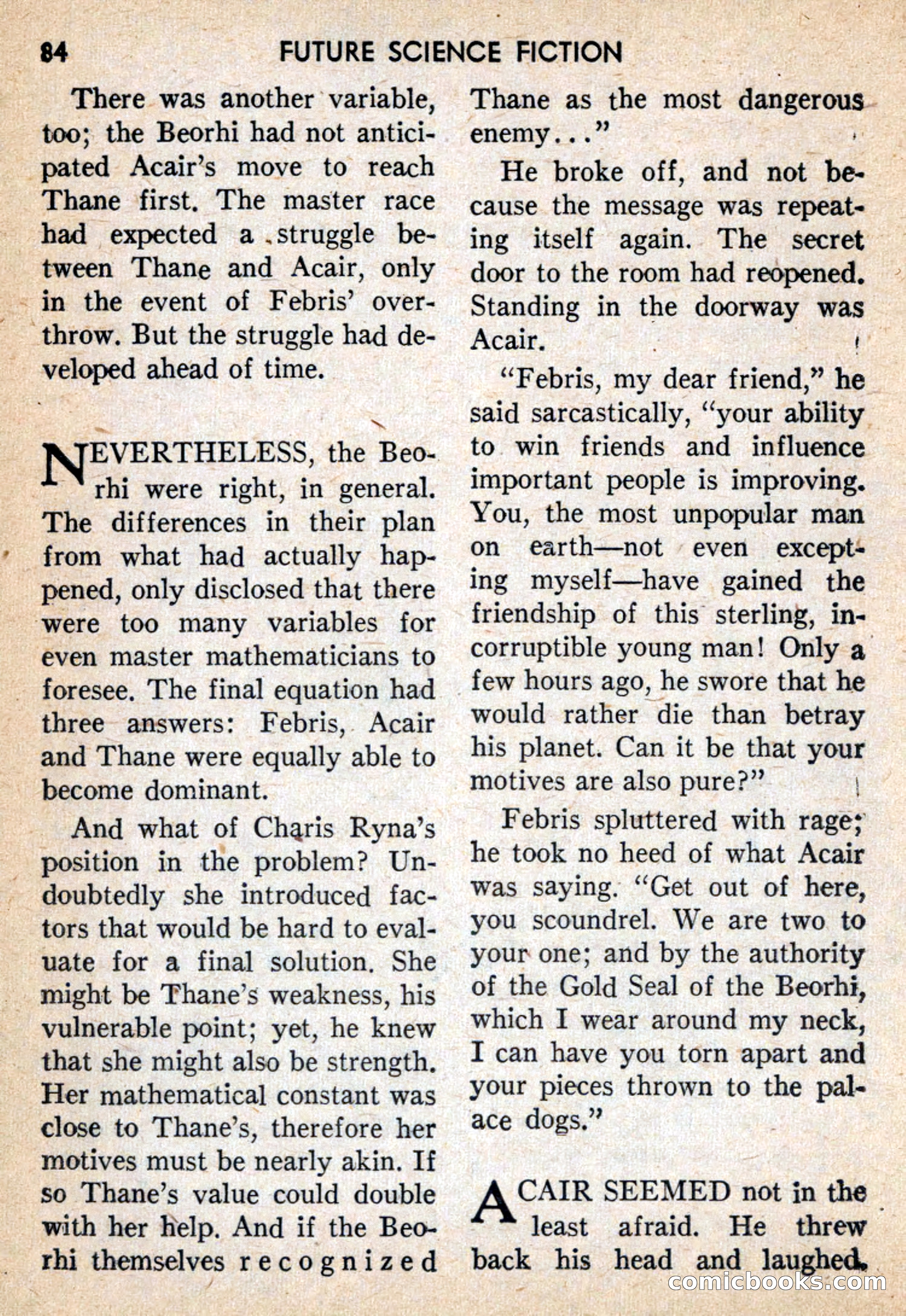 Future Science Fiction #39 — page 85 of 133