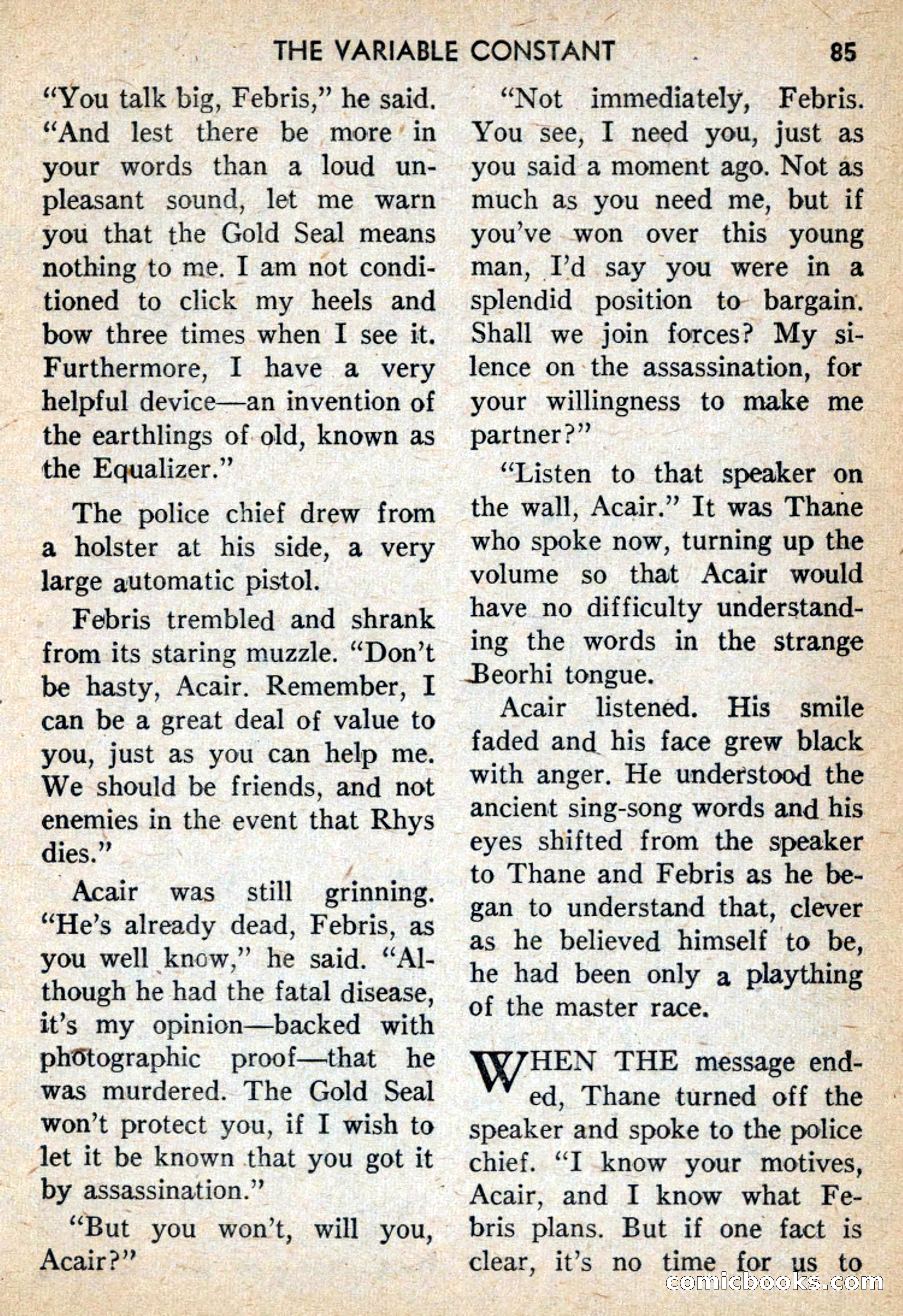 Future Science Fiction #39 — page 86 of 133