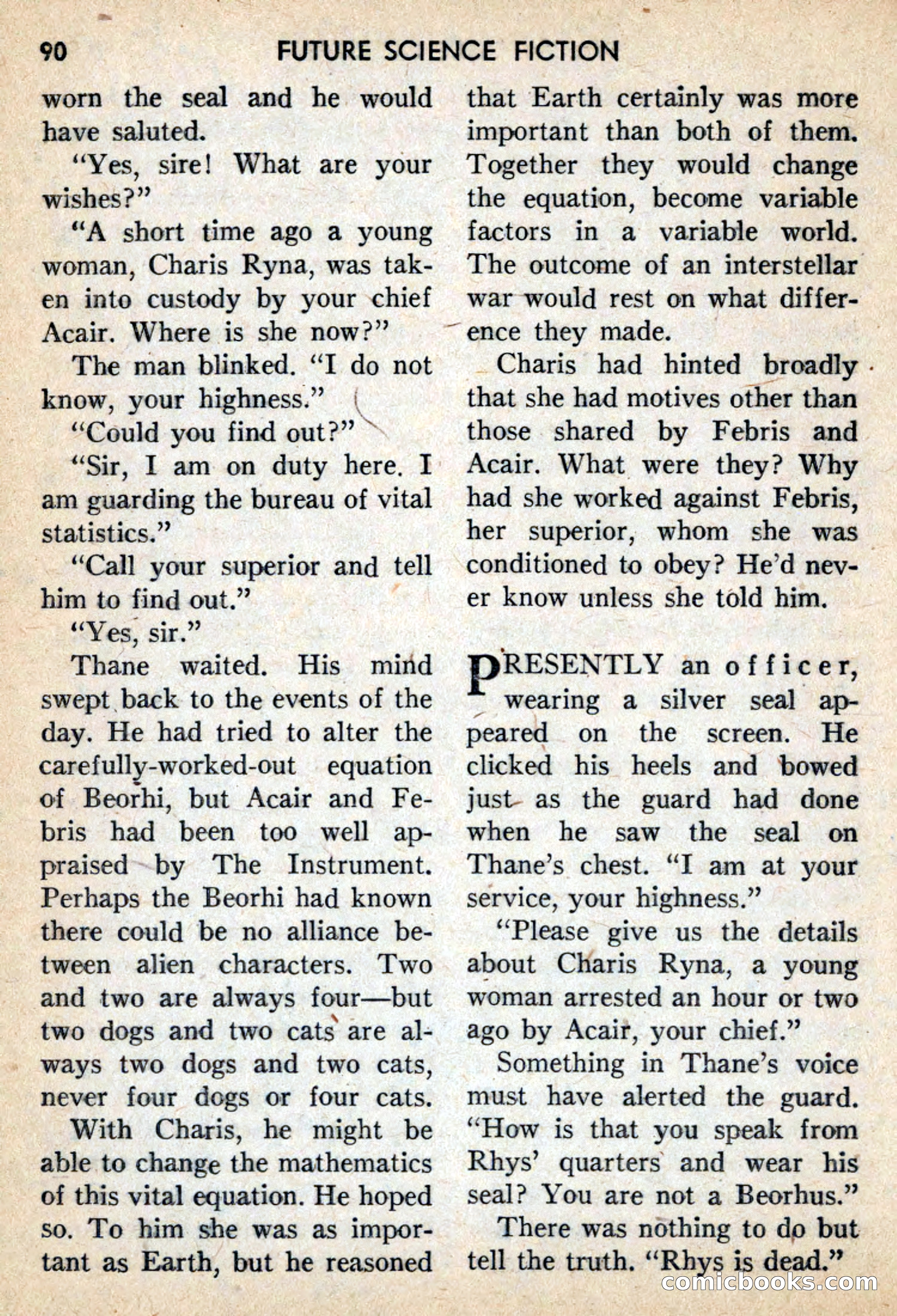 Future Science Fiction #39 — page 91 of 133
