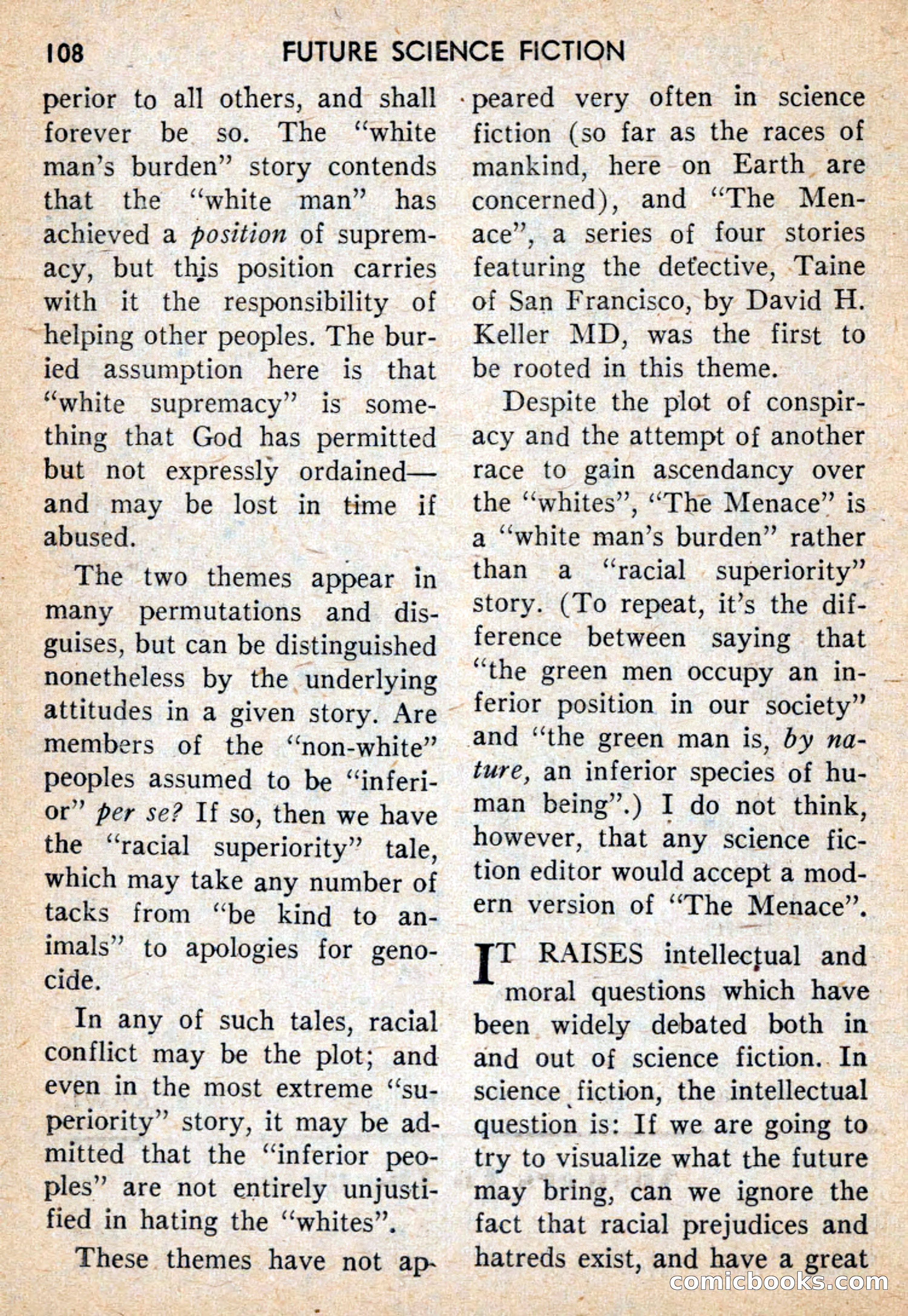 Future Science Fiction #39 — page 109 of 133