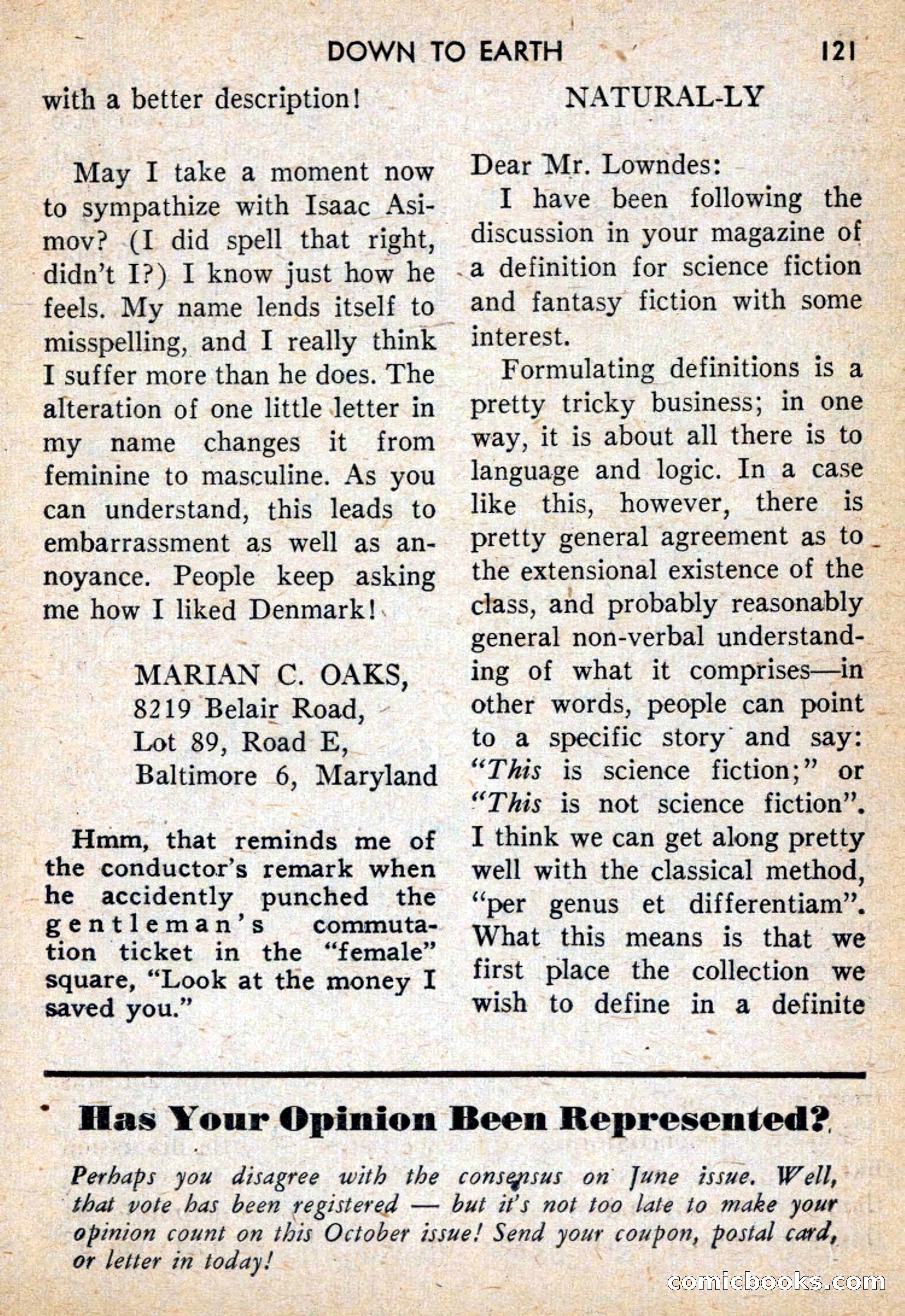 Future Science Fiction #39 — page 122 of 133