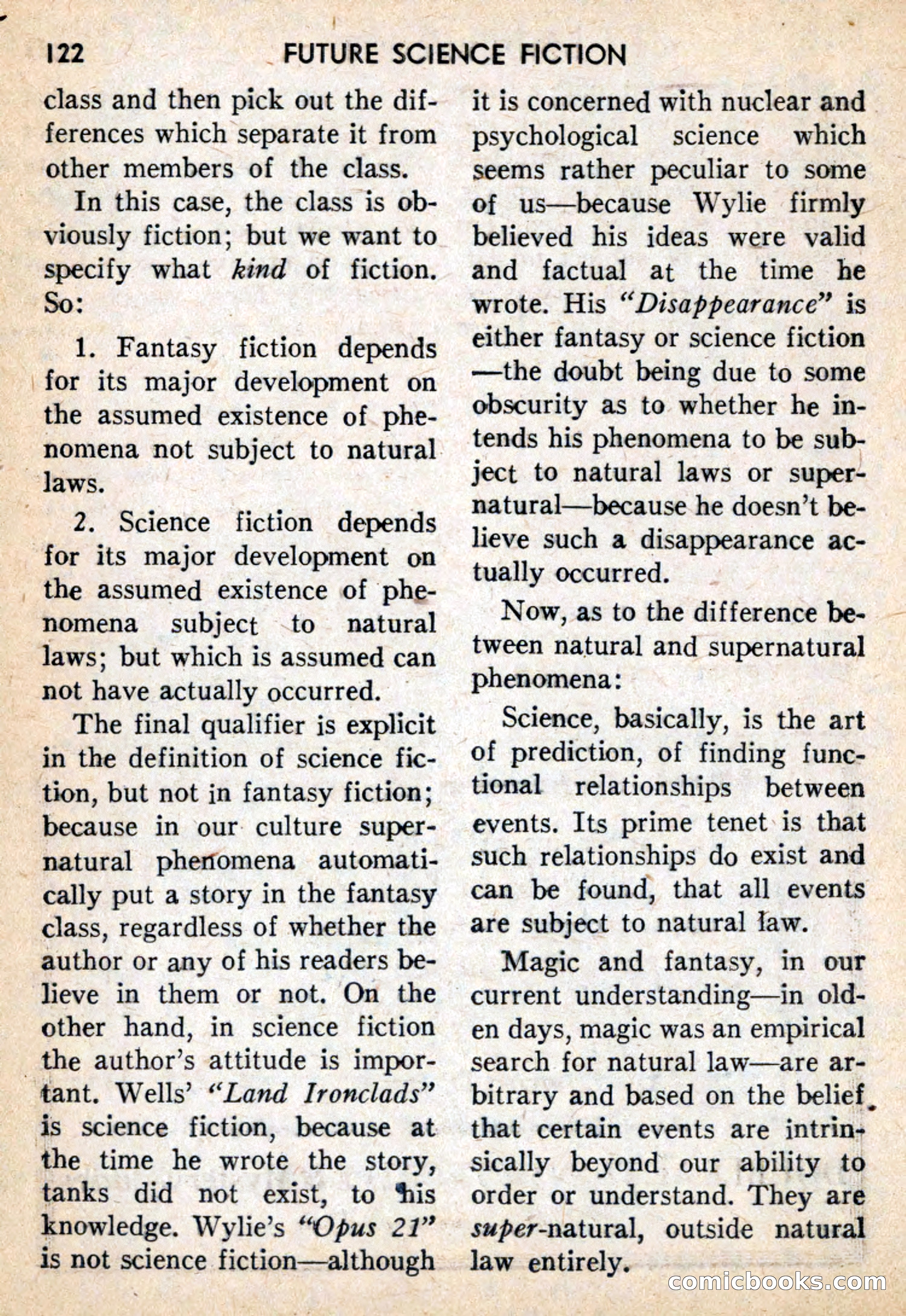 Future Science Fiction #39 — page 123 of 133