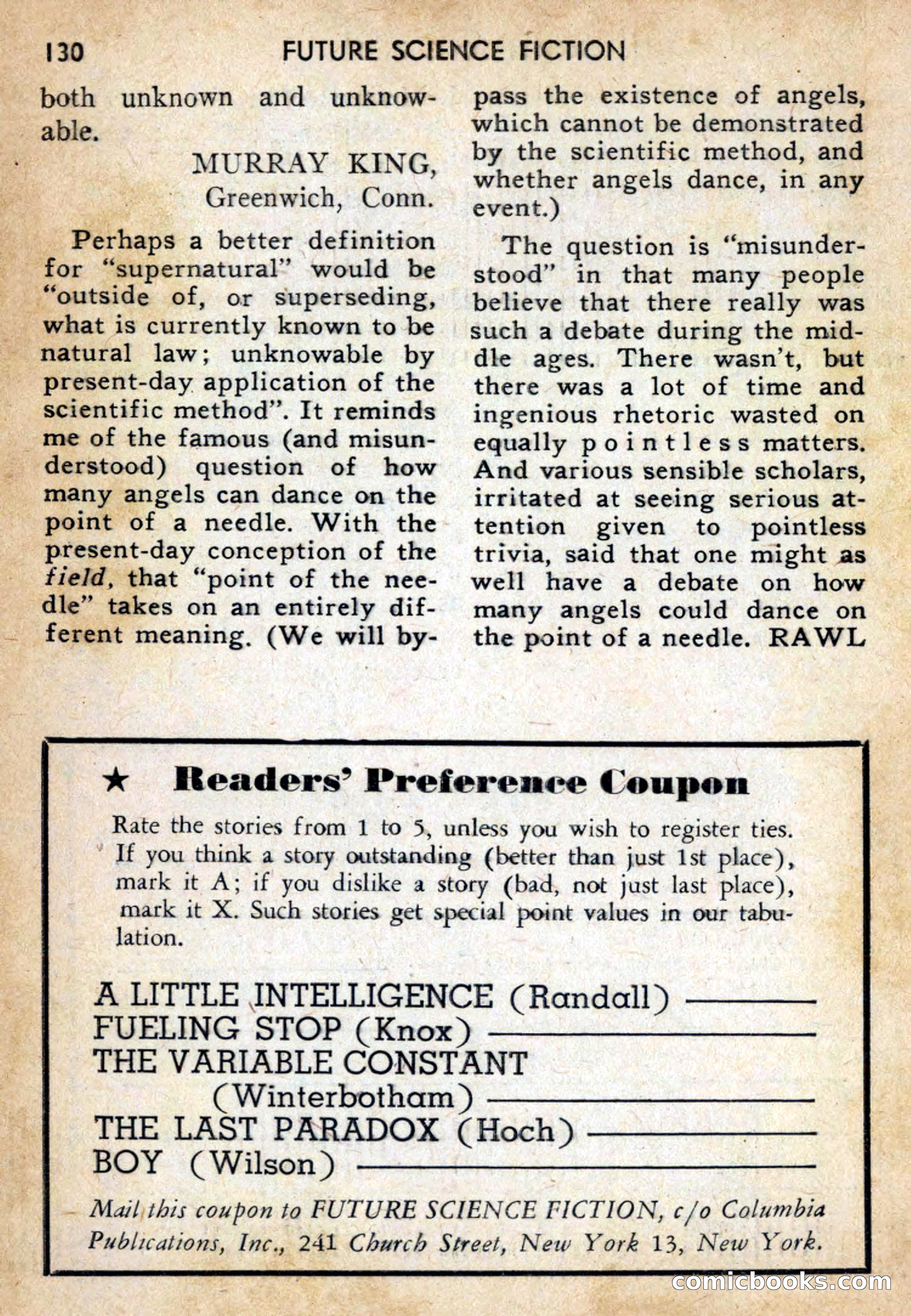 Future Science Fiction #39 — page 131 of 133
