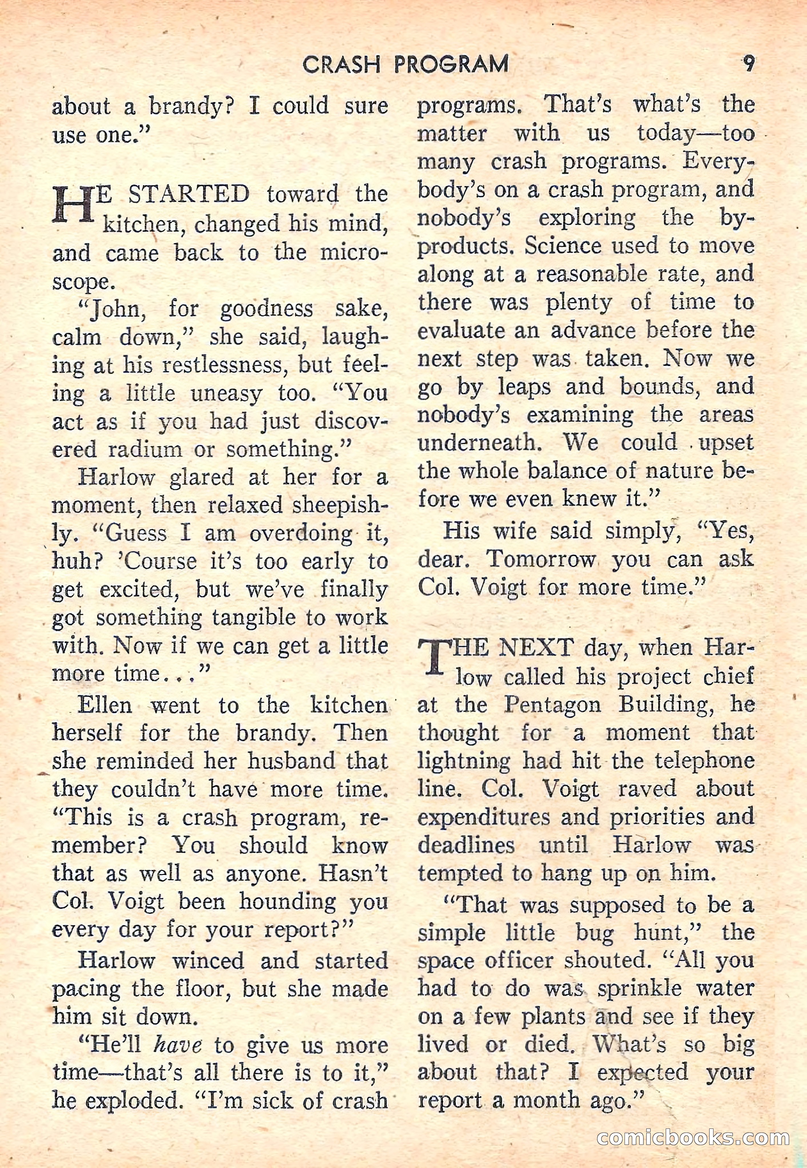 Future Science Fiction #40 — page 9 of 132