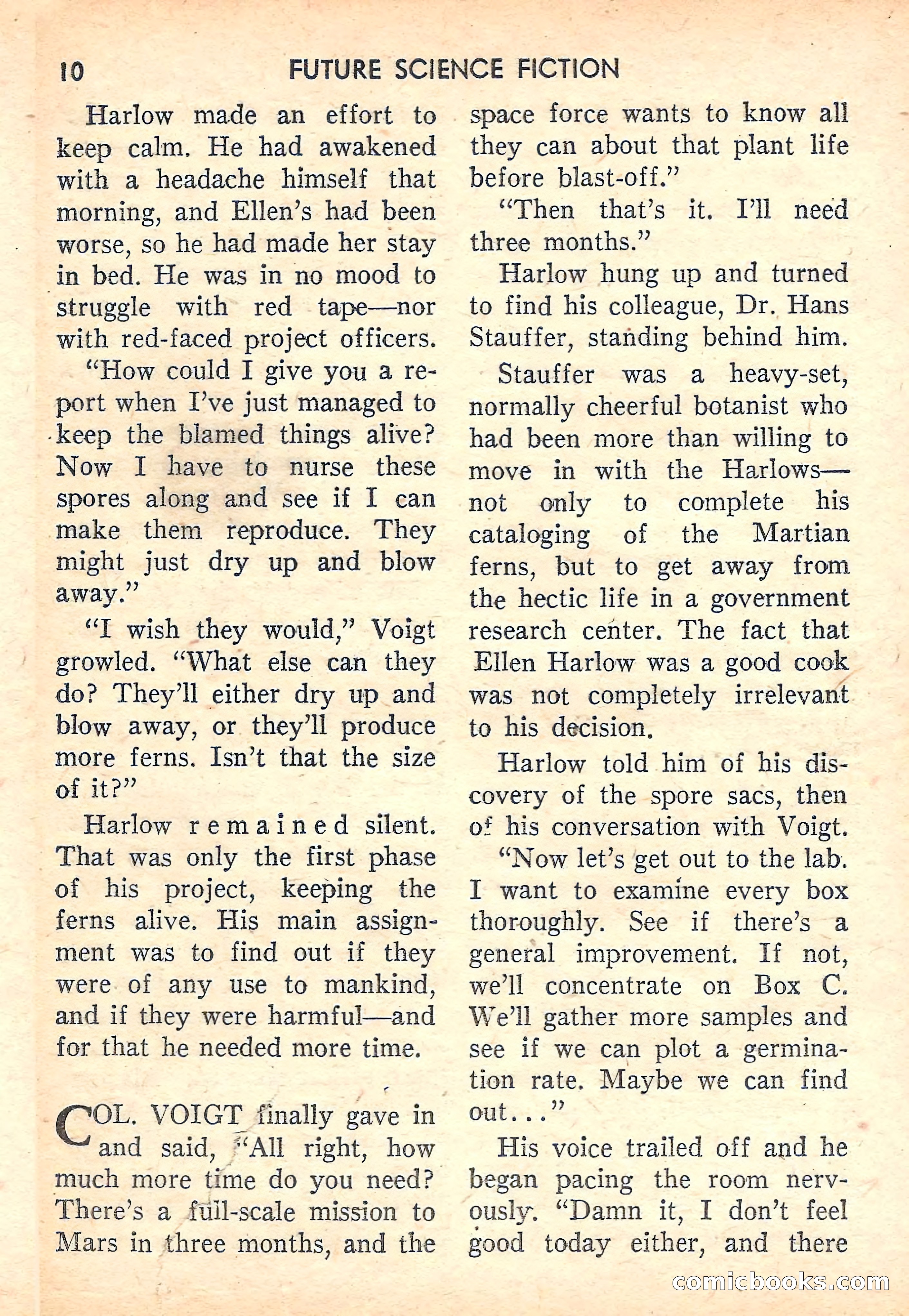 Future Science Fiction #40 — page 10 of 132
