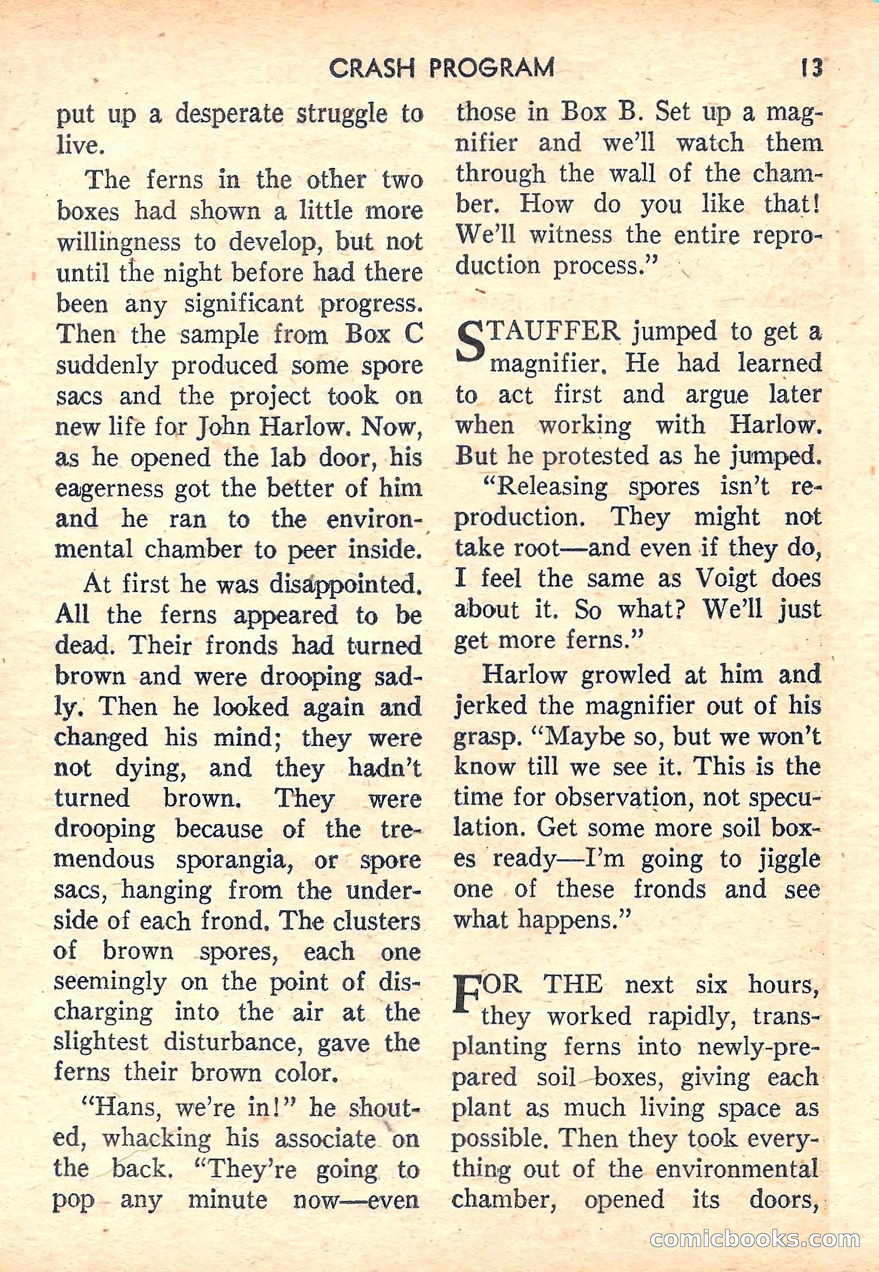Future Science Fiction #40 — page 13 of 132