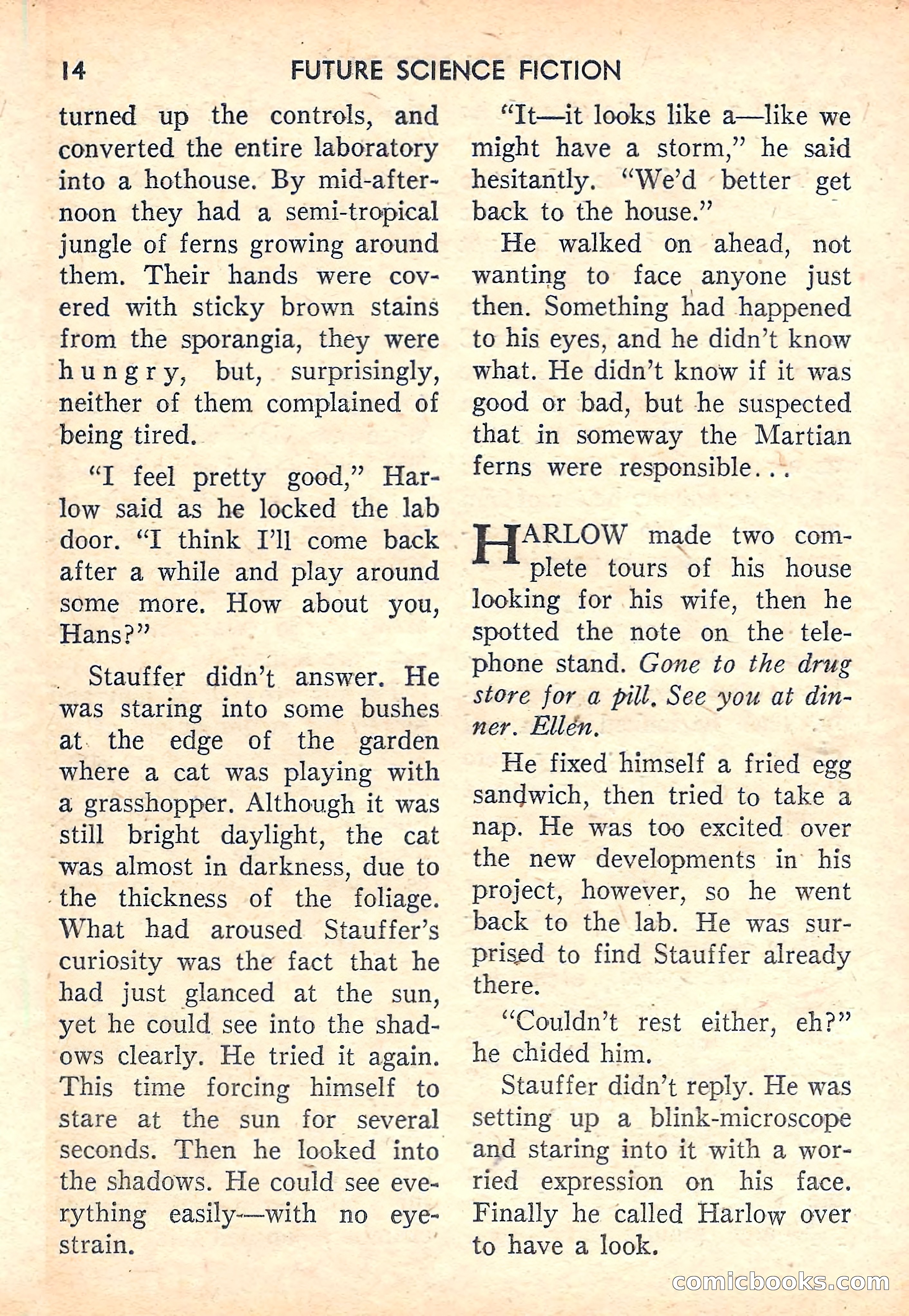 Future Science Fiction #40 — page 14 of 132