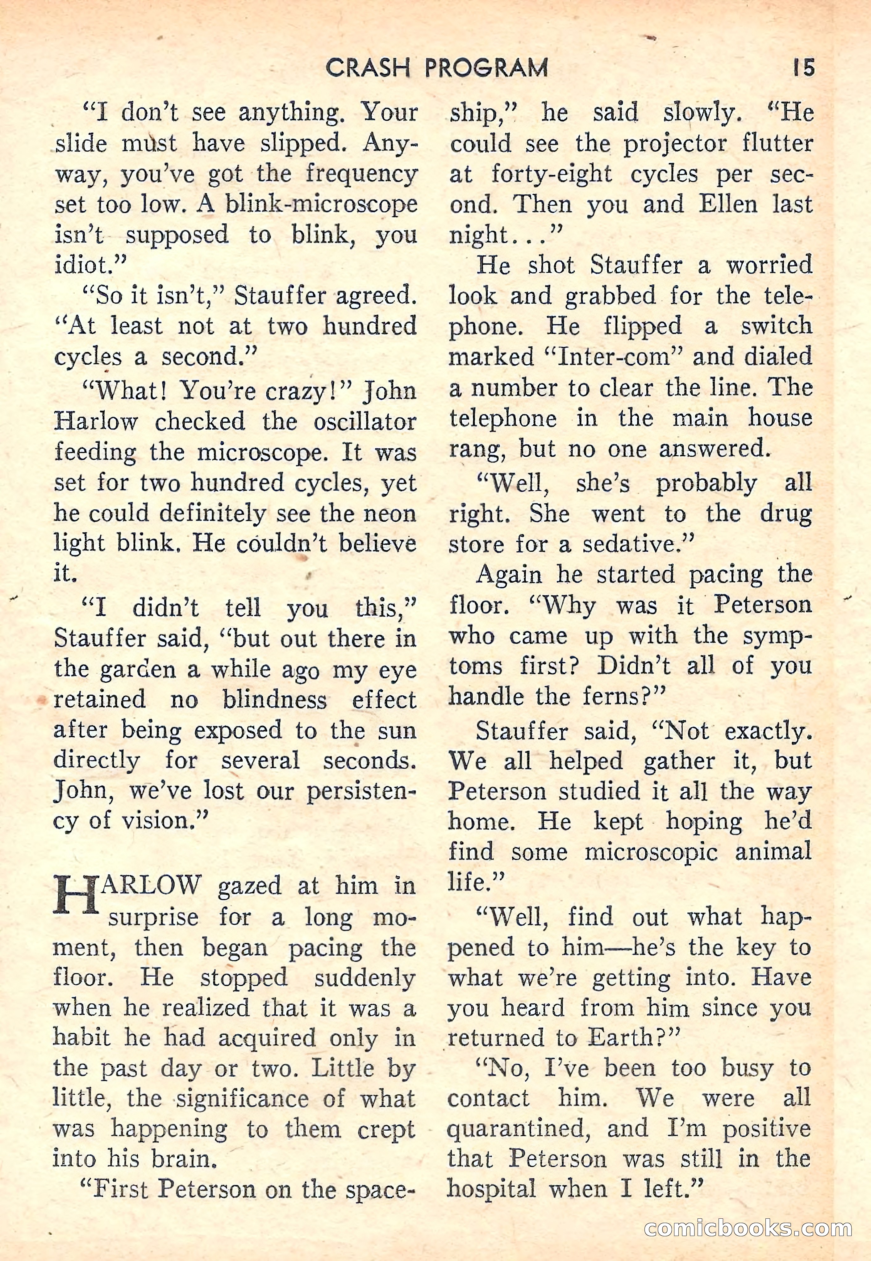Future Science Fiction #40 — page 15 of 132