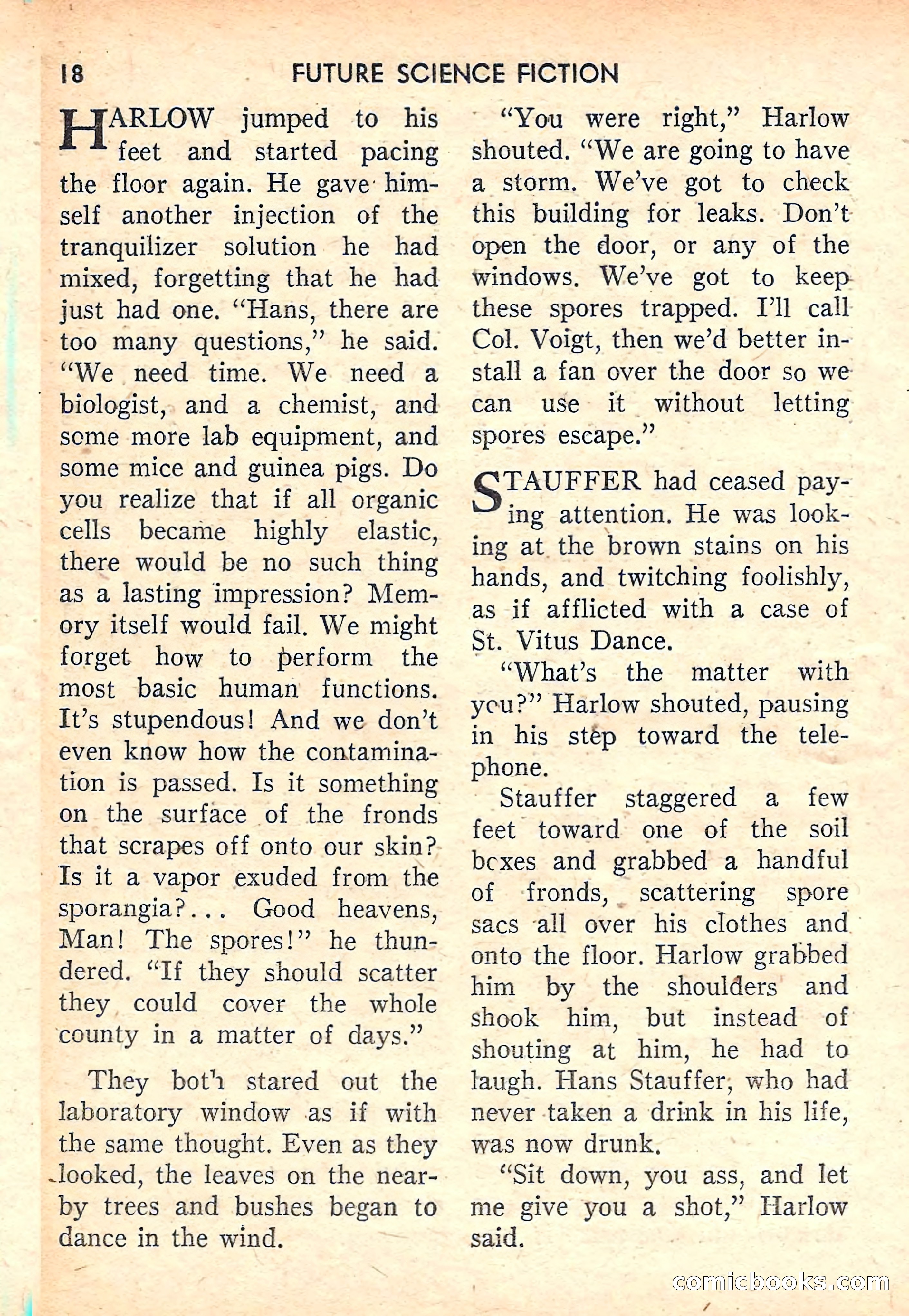 Future Science Fiction #40 — page 18 of 132