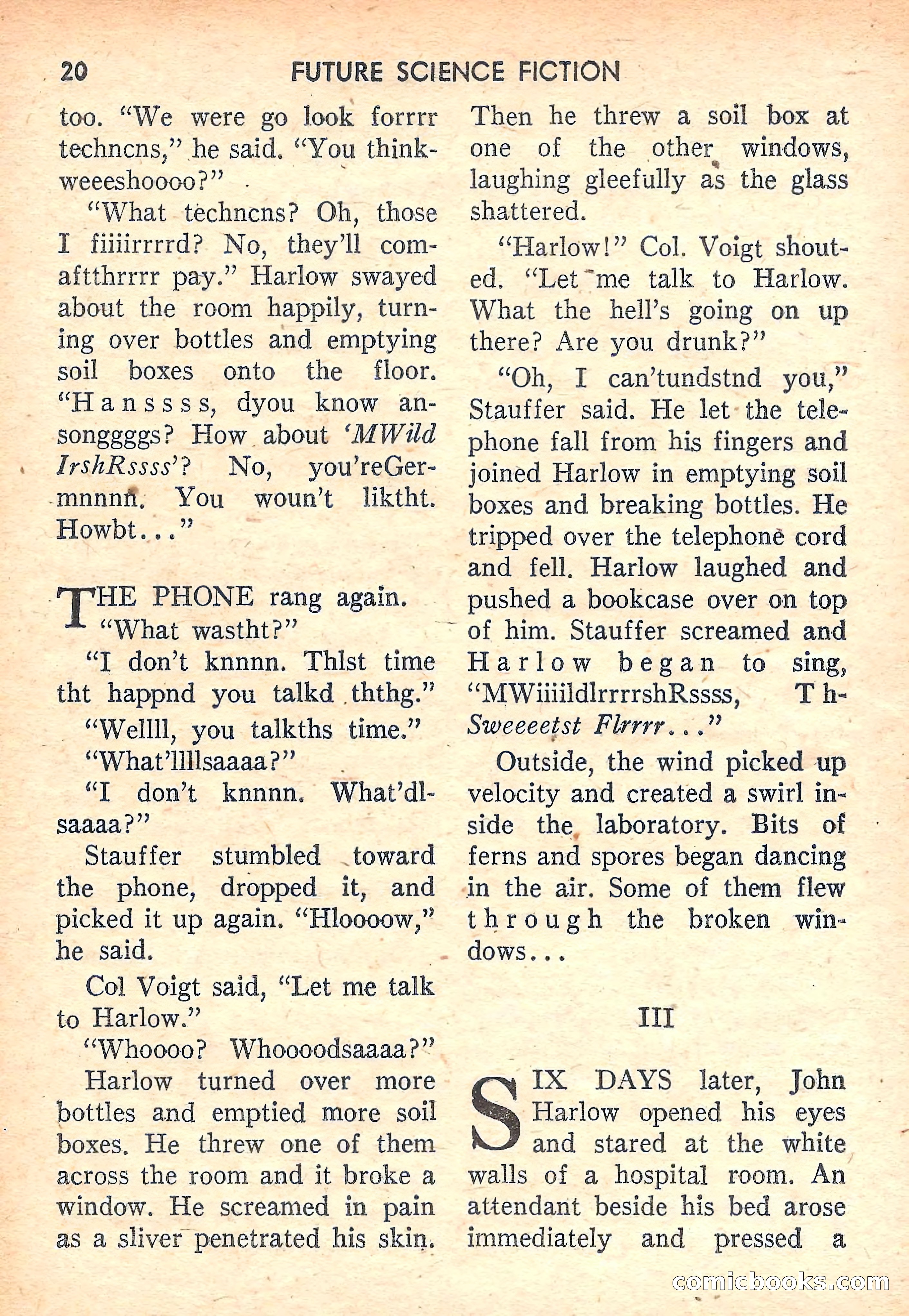 Future Science Fiction #40 — page 20 of 132