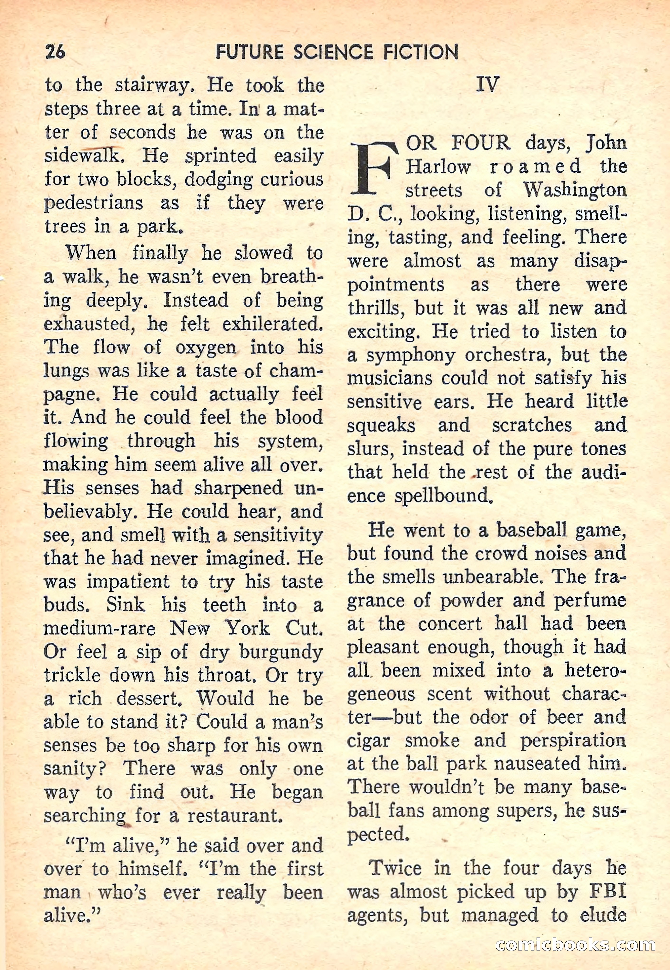 Future Science Fiction #40 — page 26 of 132