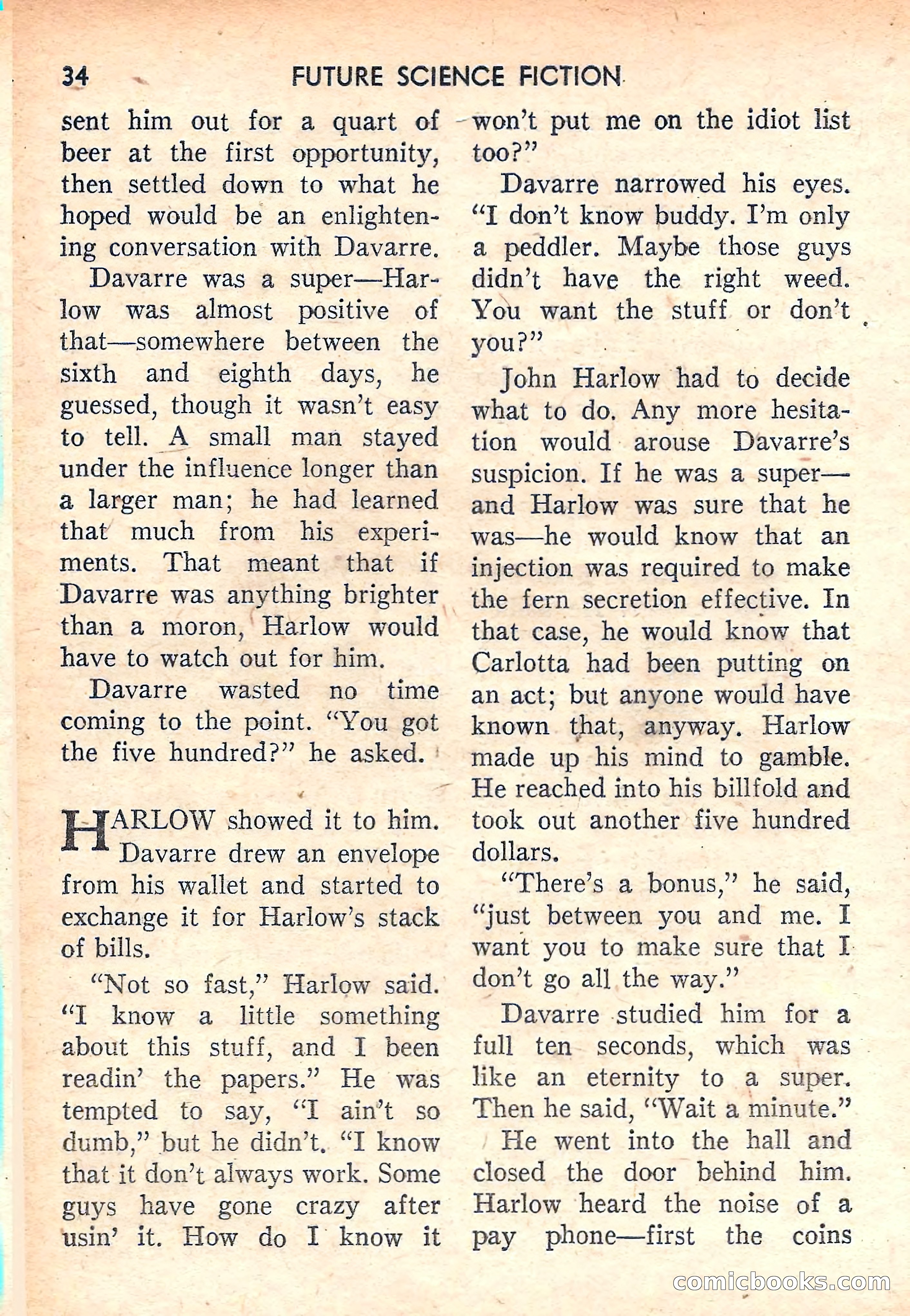 Future Science Fiction #40 — page 34 of 132