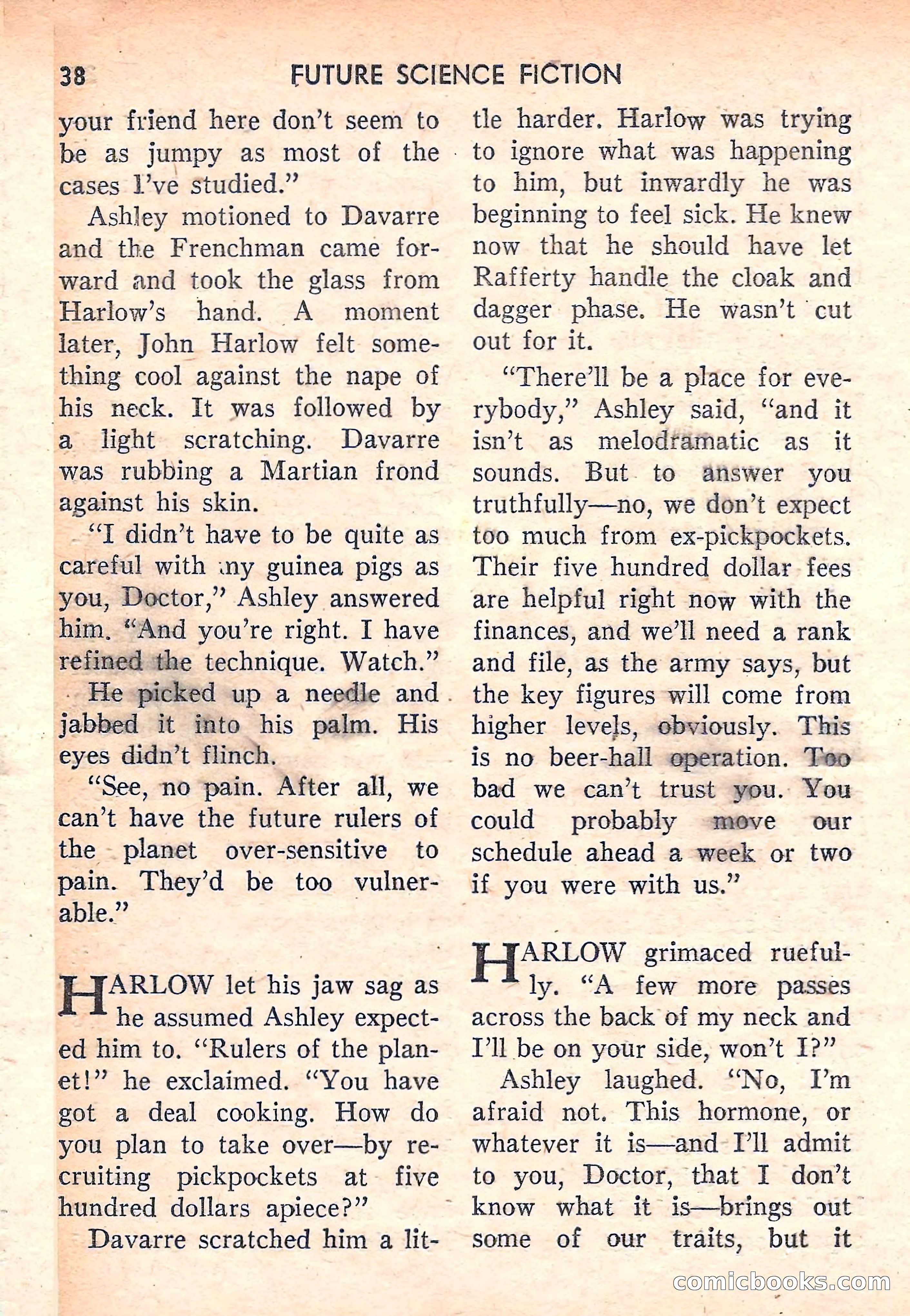 Future Science Fiction #40 — page 38 of 132