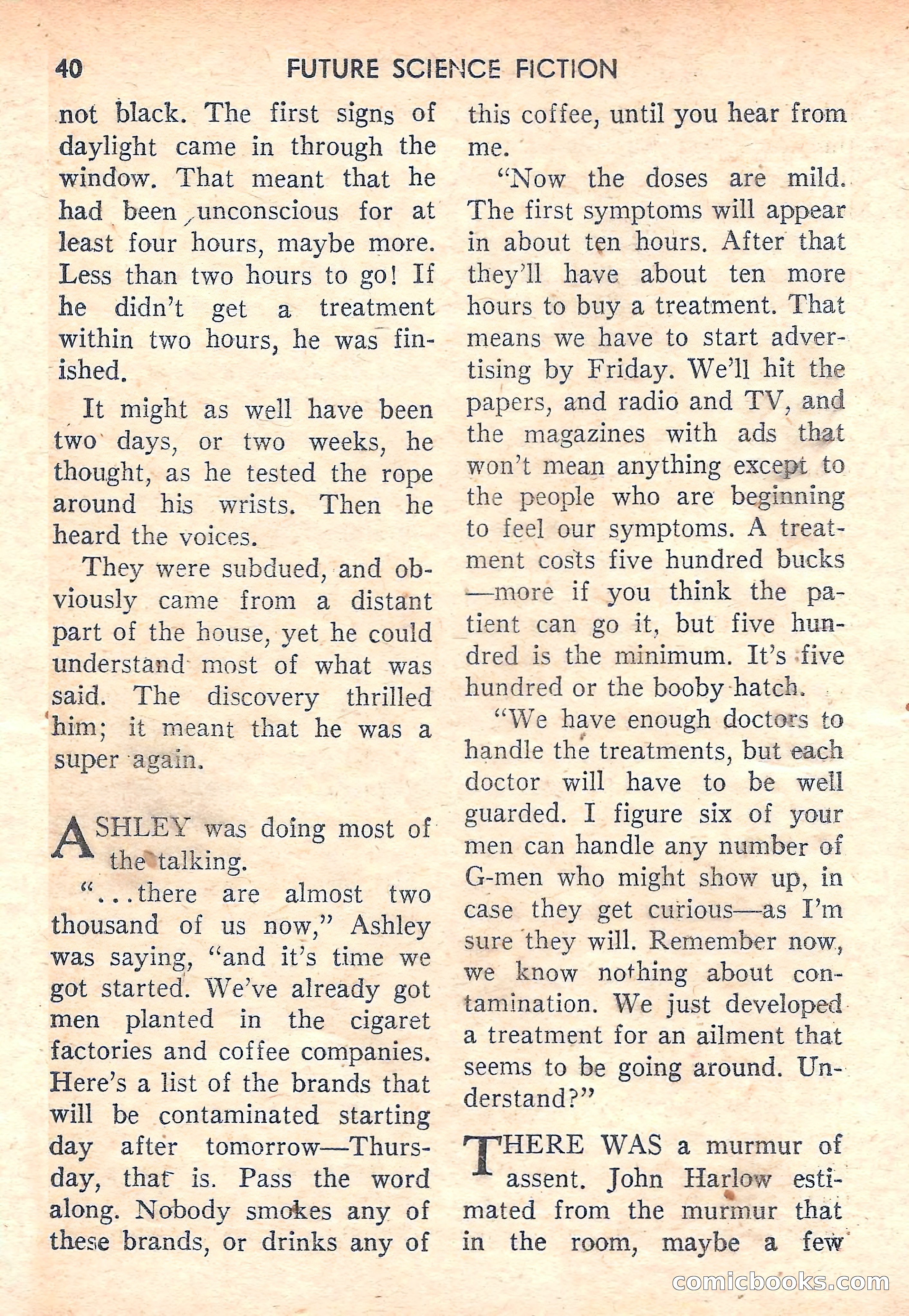 Future Science Fiction #40 — page 40 of 132
