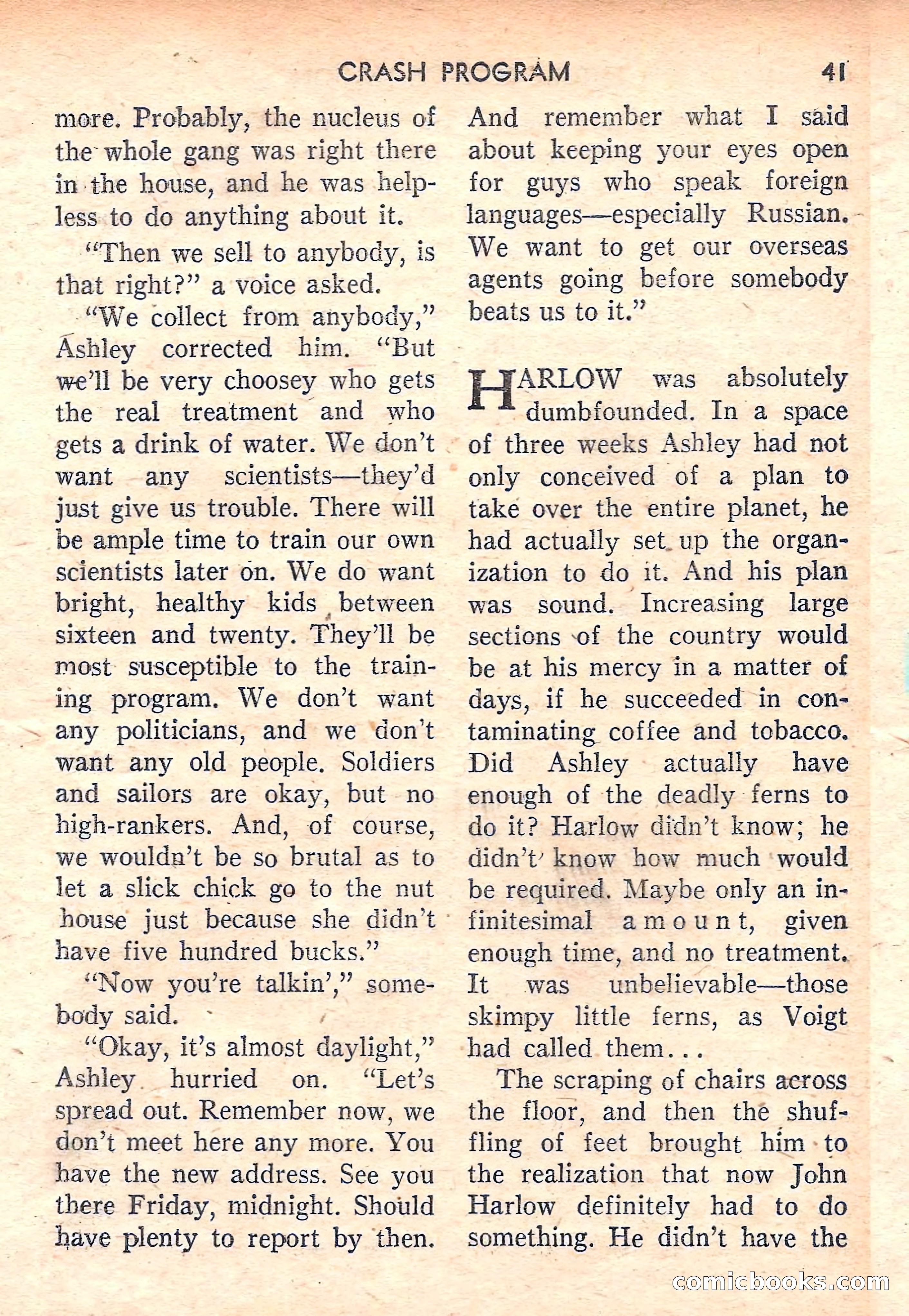Future Science Fiction #40 — page 41 of 132