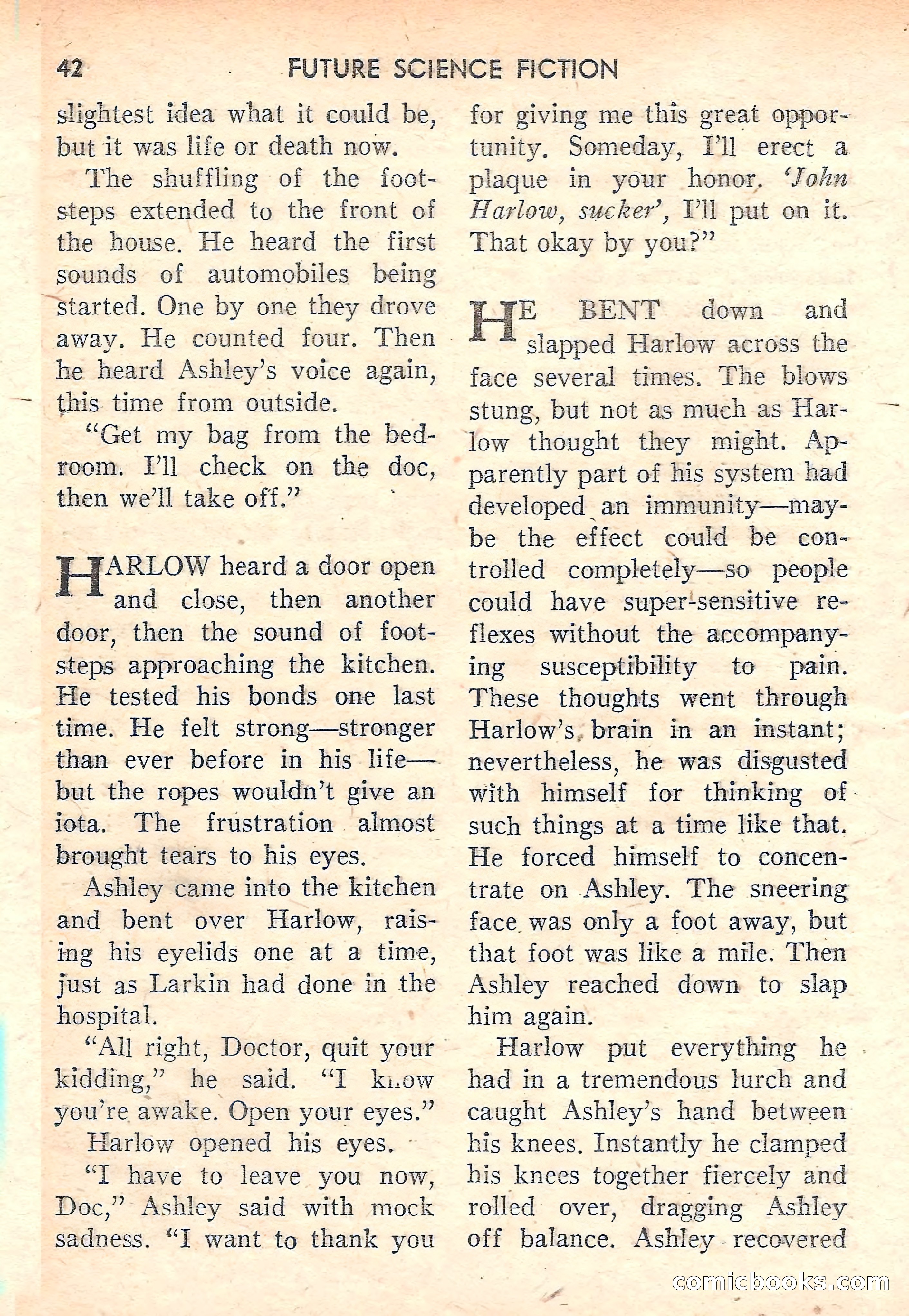 Future Science Fiction #40 — page 42 of 132