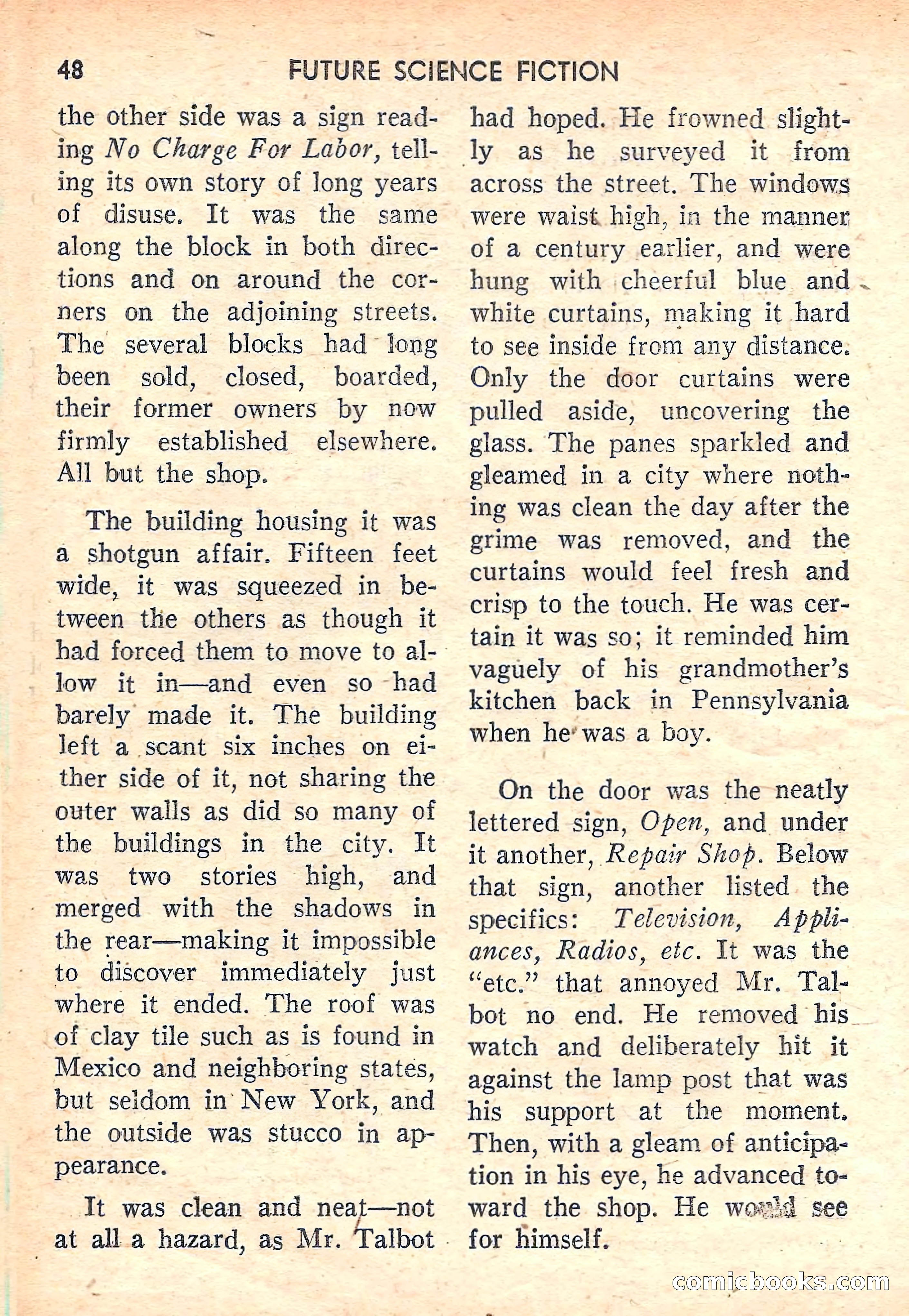 Future Science Fiction #40 — page 48 of 132