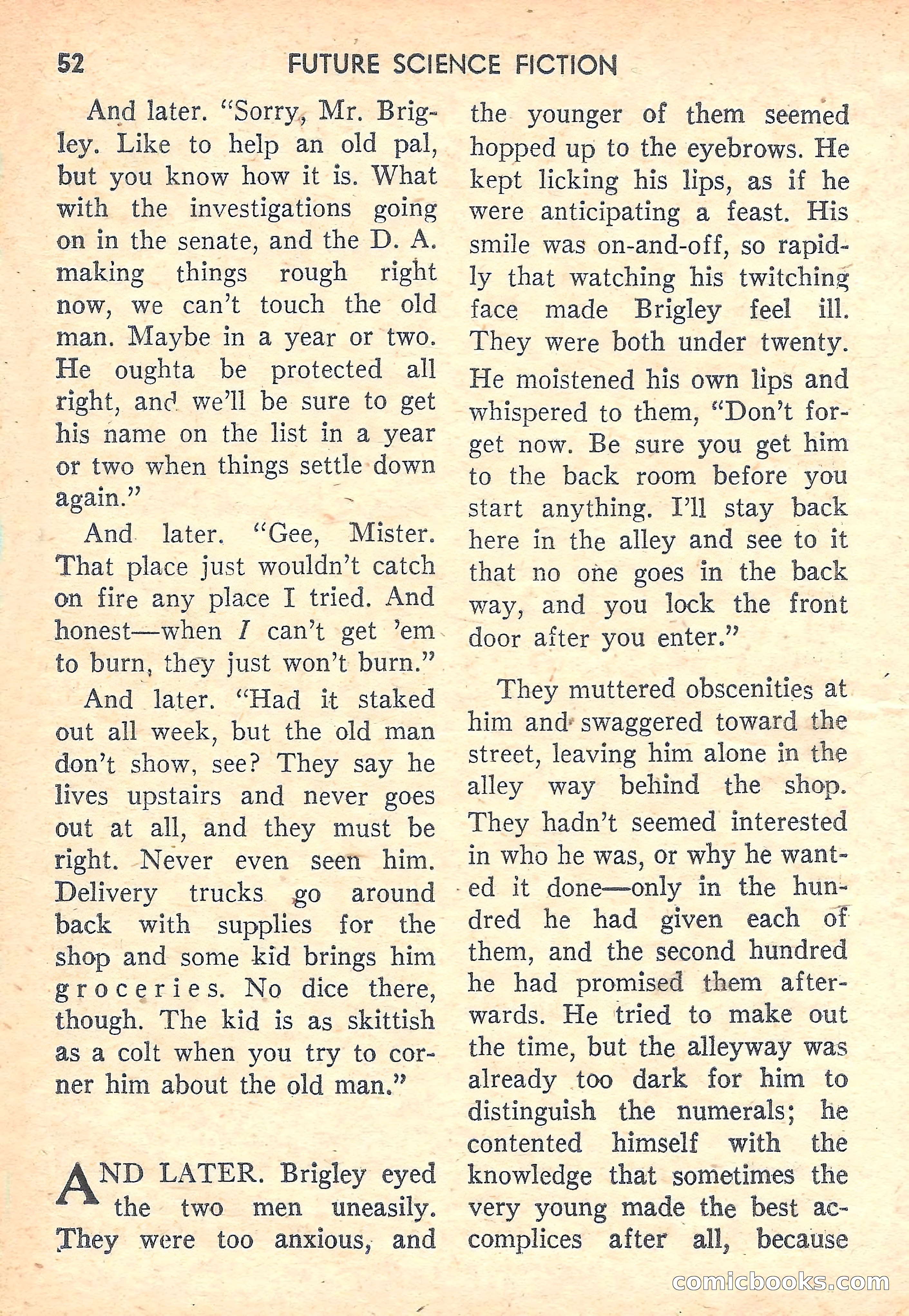 Future Science Fiction #40 — page 52 of 132