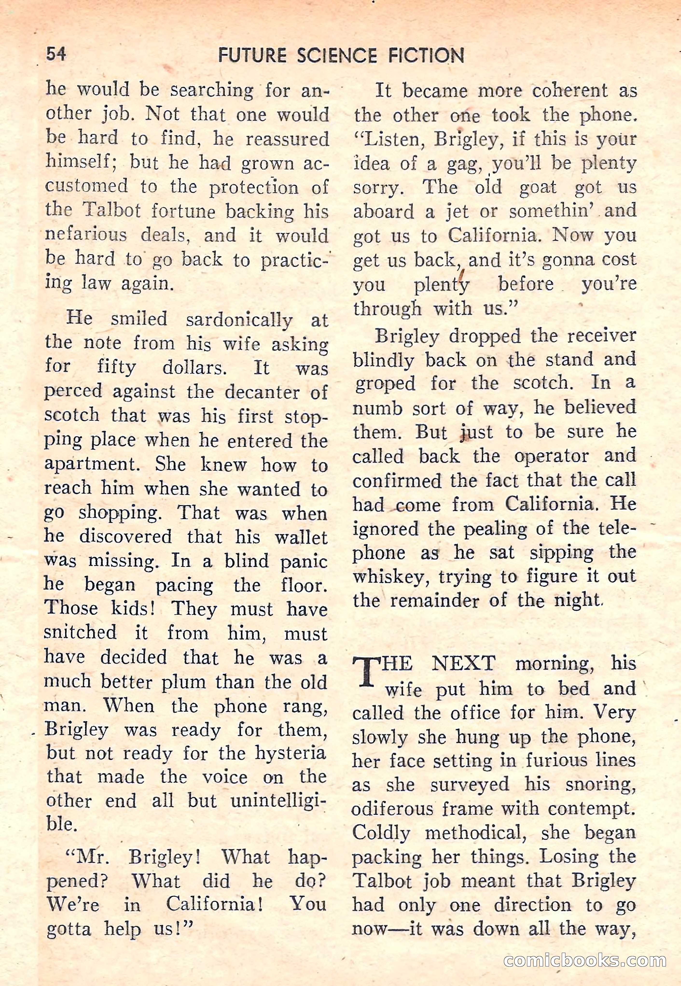 Future Science Fiction #40 — page 54 of 132