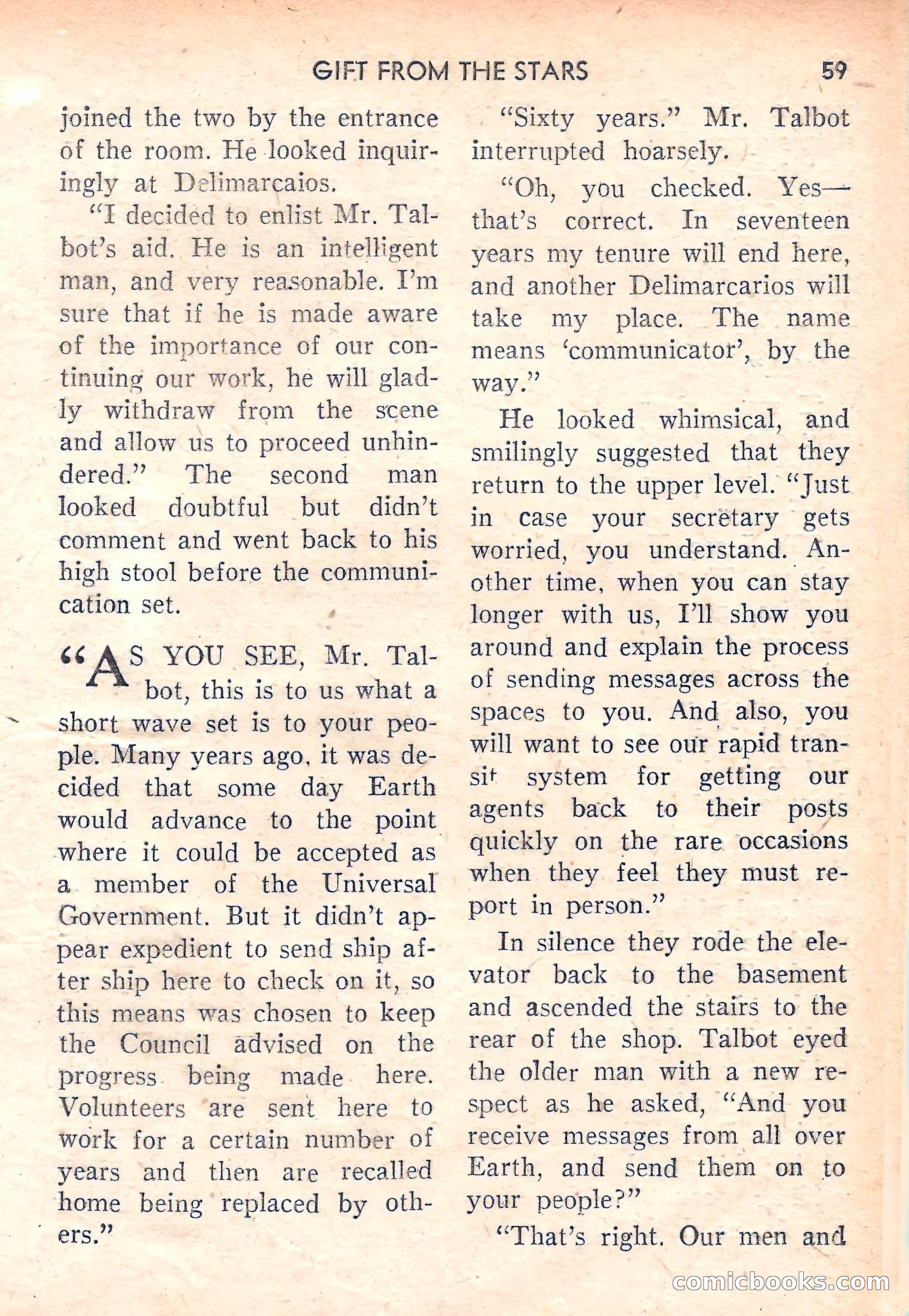 Future Science Fiction #40 — page 59 of 132