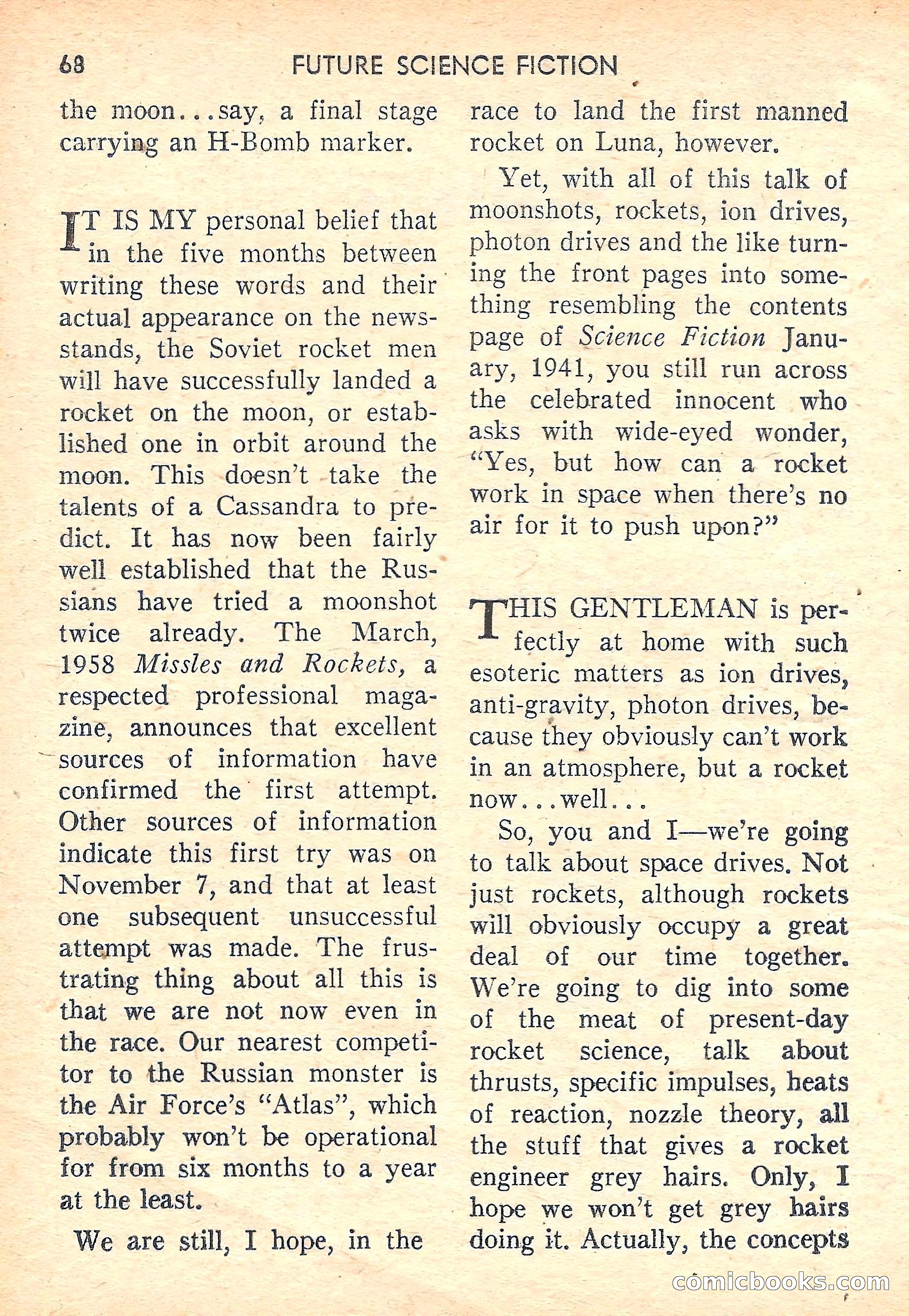 Future Science Fiction #40 — page 68 of 132