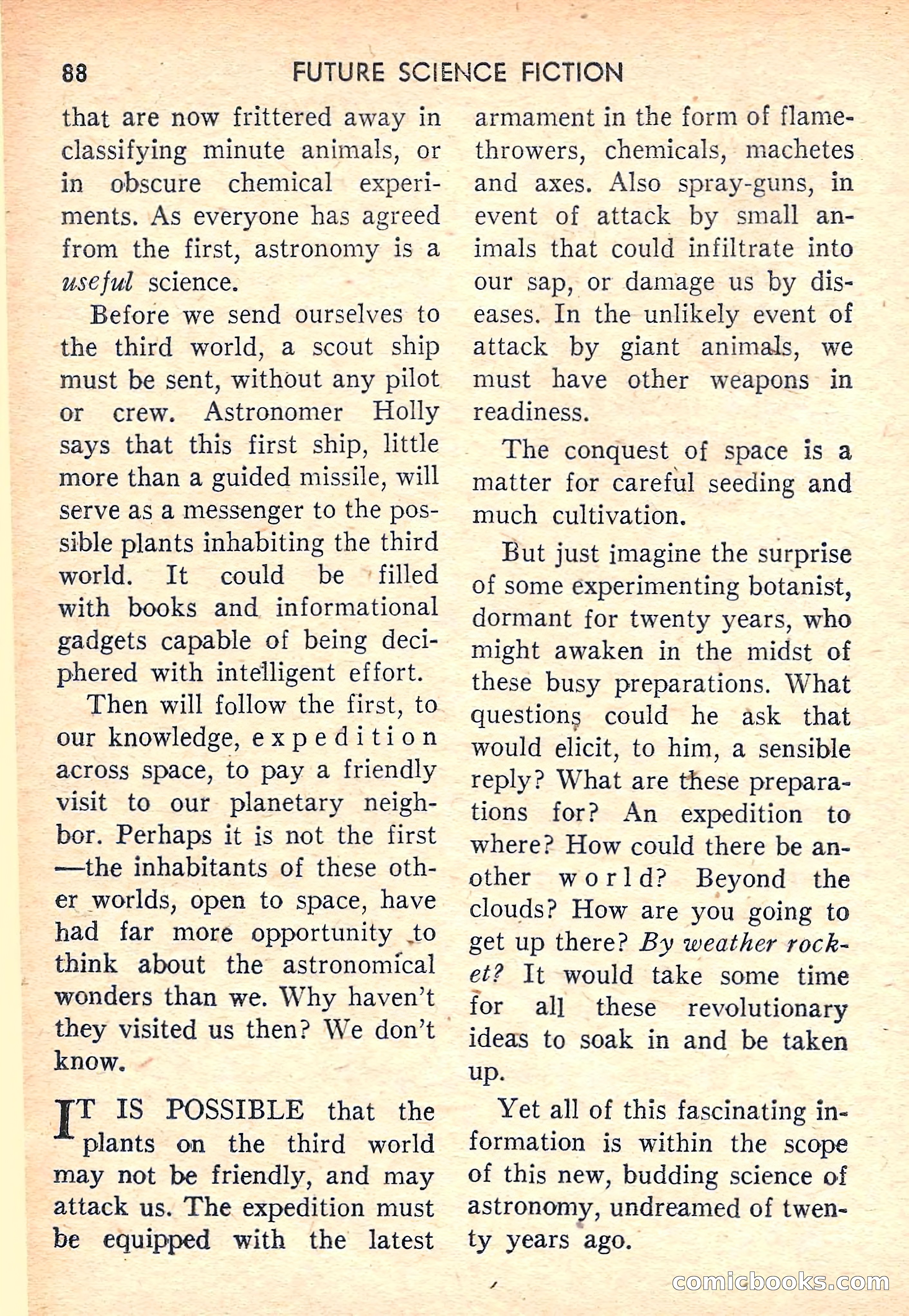 Future Science Fiction #40 — page 88 of 132