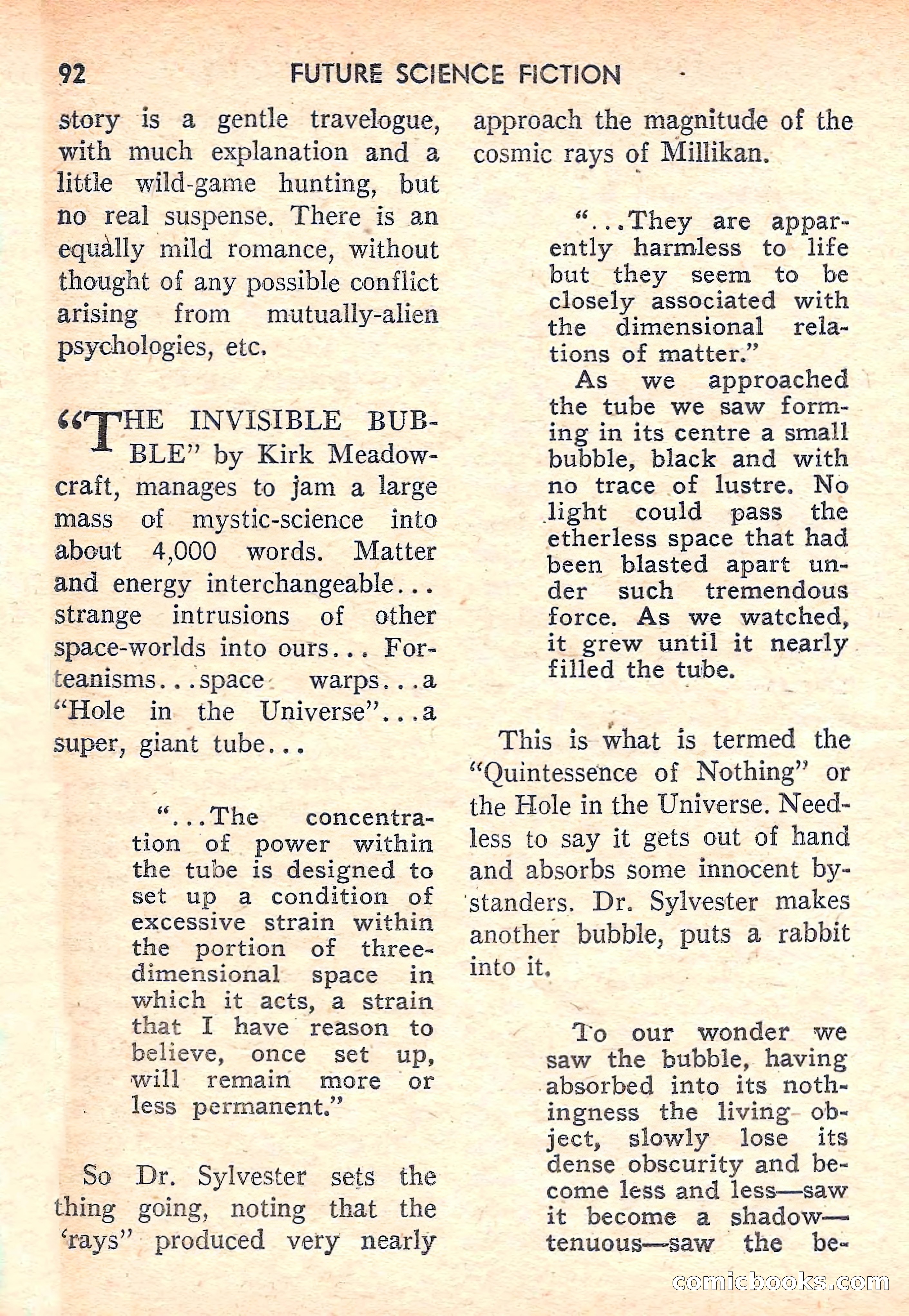Future Science Fiction #40 — page 92 of 132