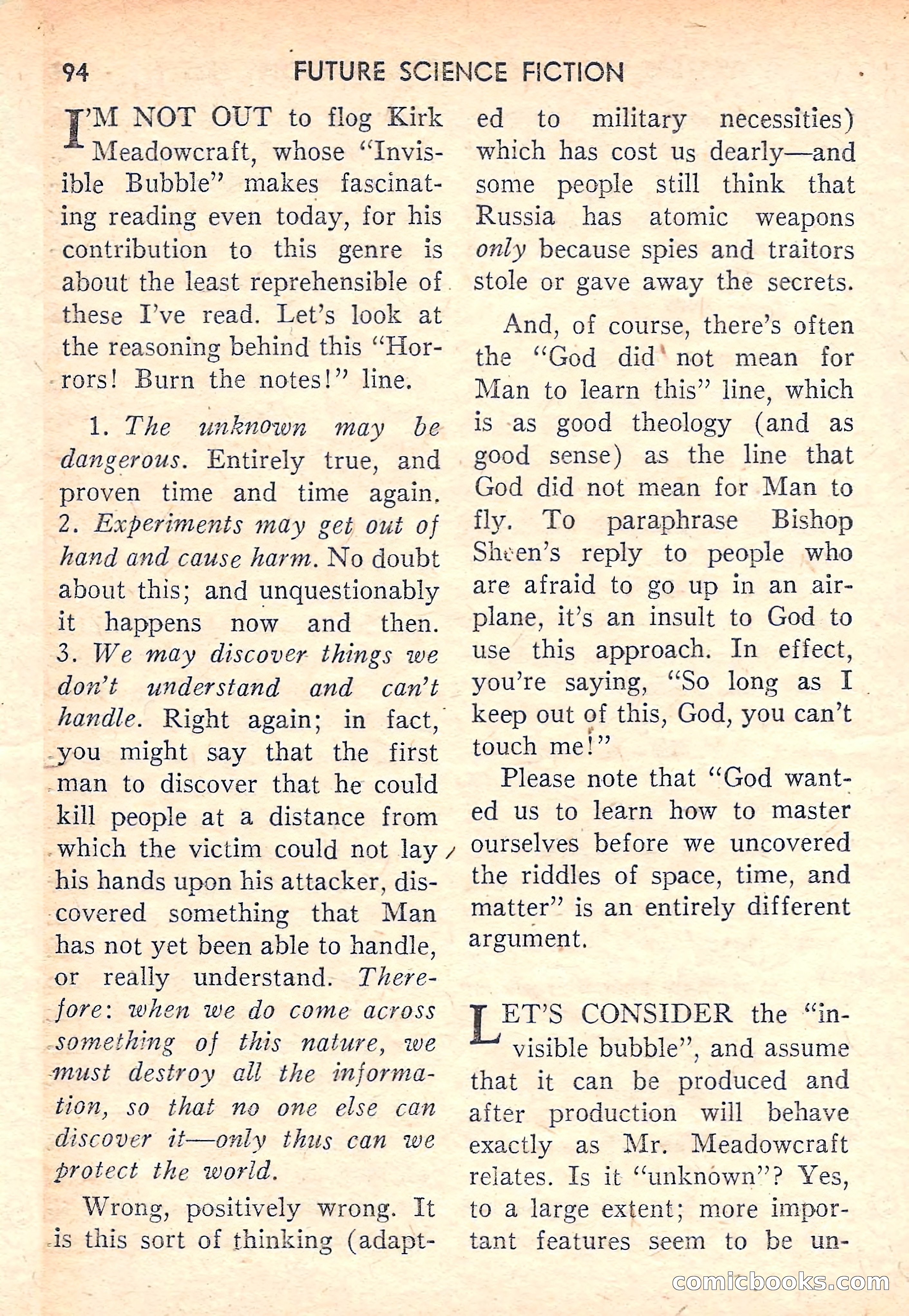Future Science Fiction #40 — page 94 of 132
