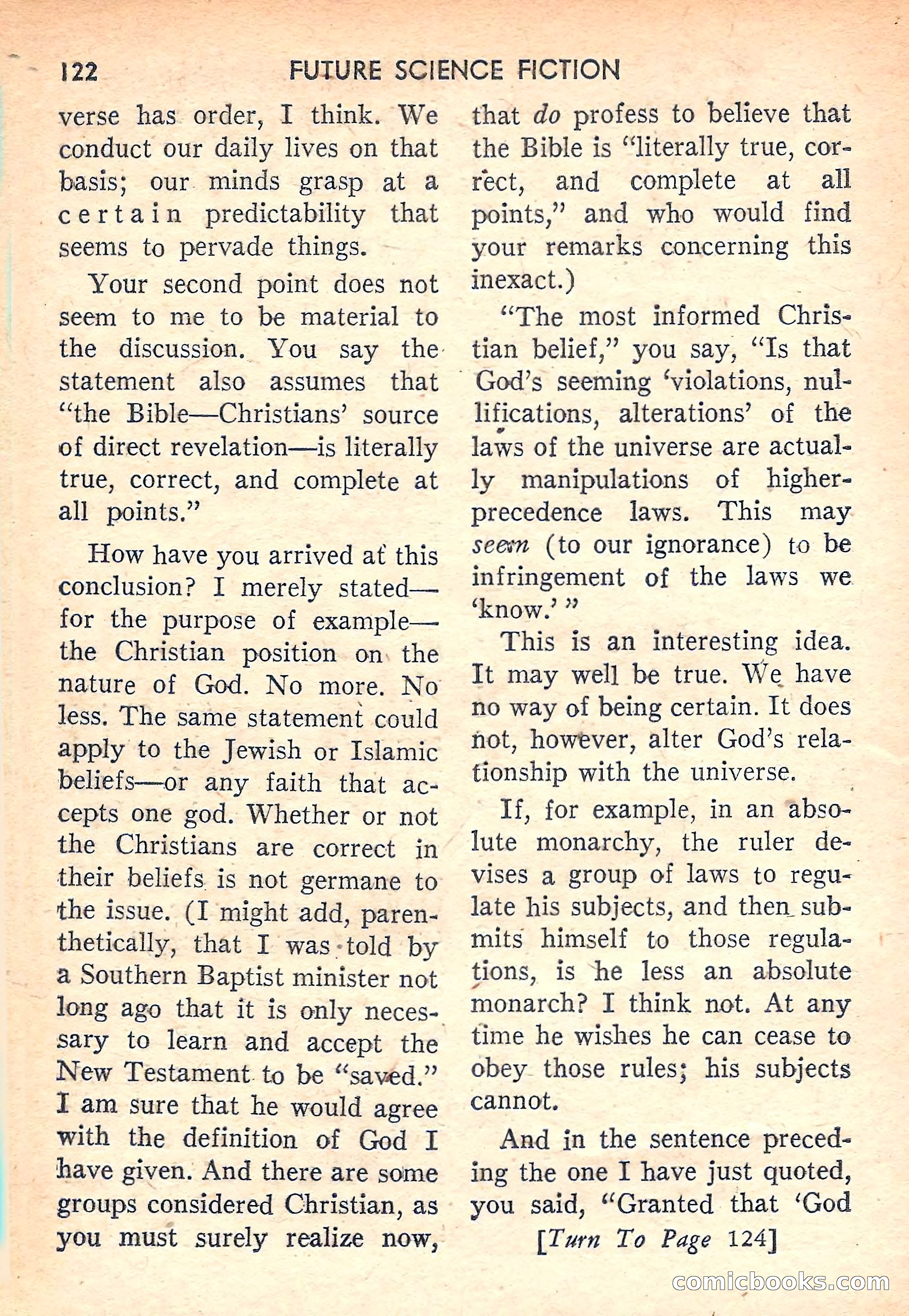 Future Science Fiction #40 — page 122 of 132