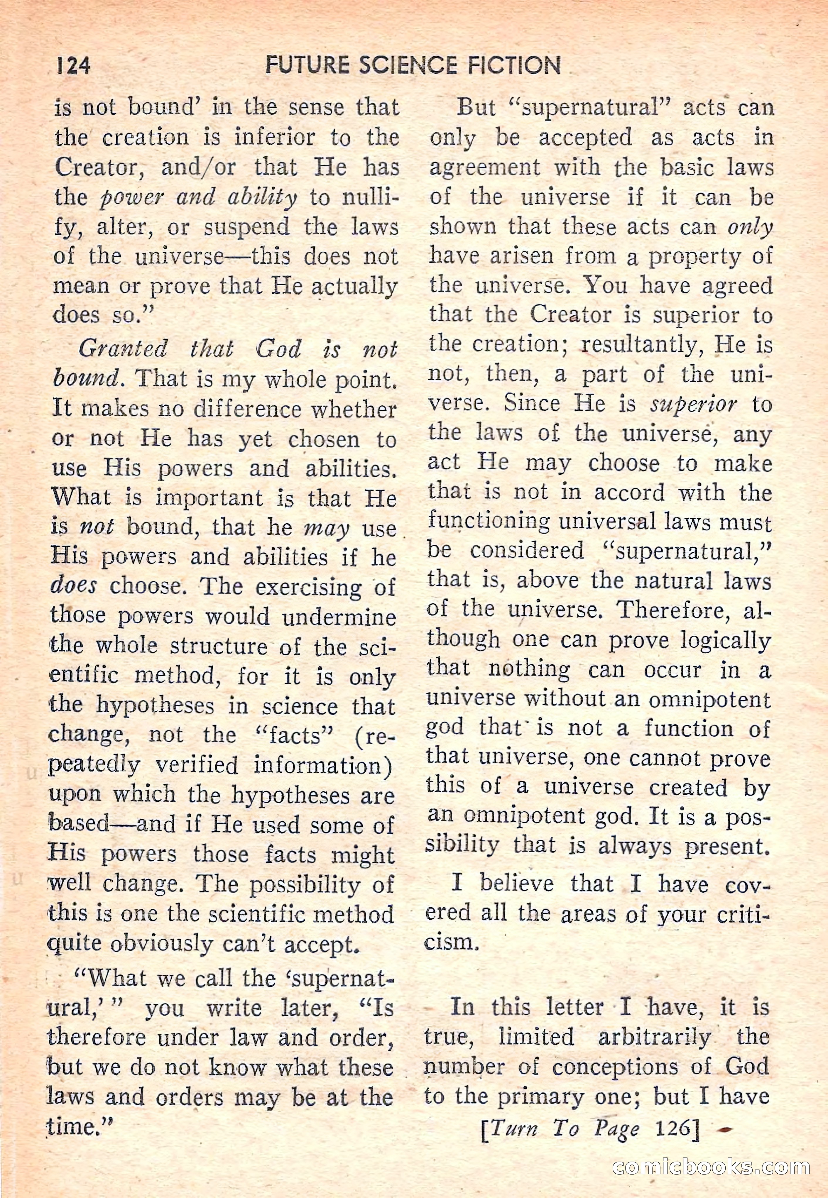 Future Science Fiction #40 — page 124 of 132