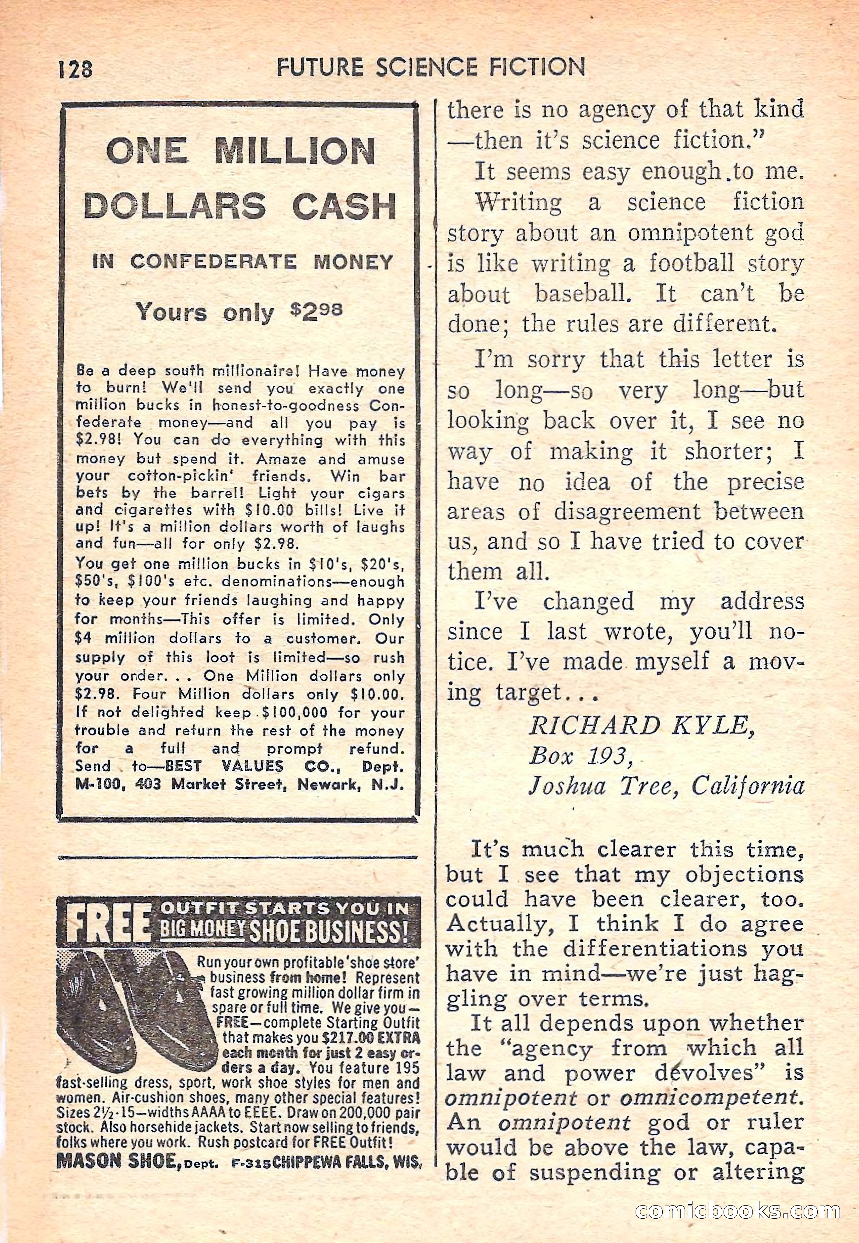 Future Science Fiction #40 — page 128 of 132