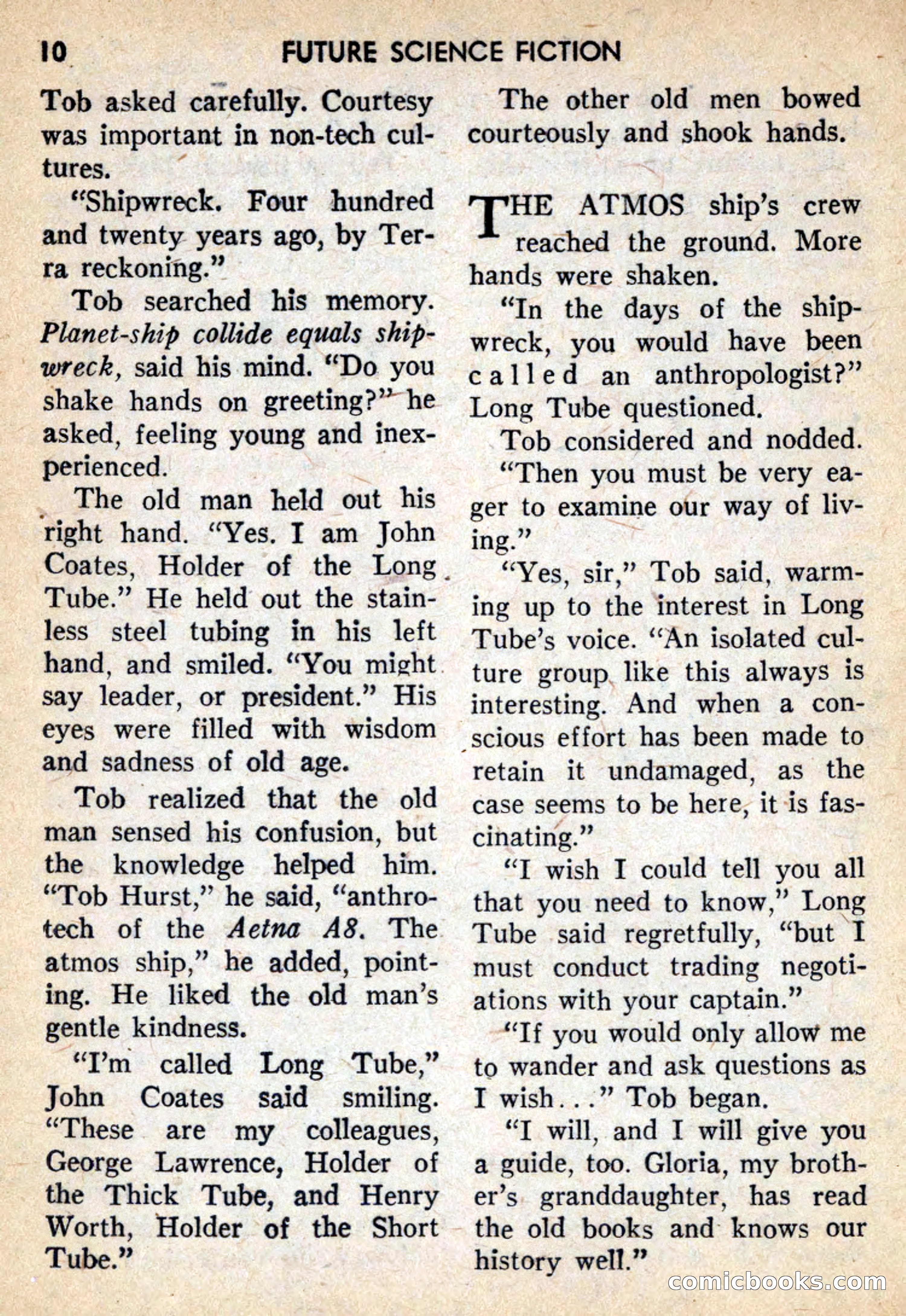 Future Science Fiction, February 1959 — page 10 of 132