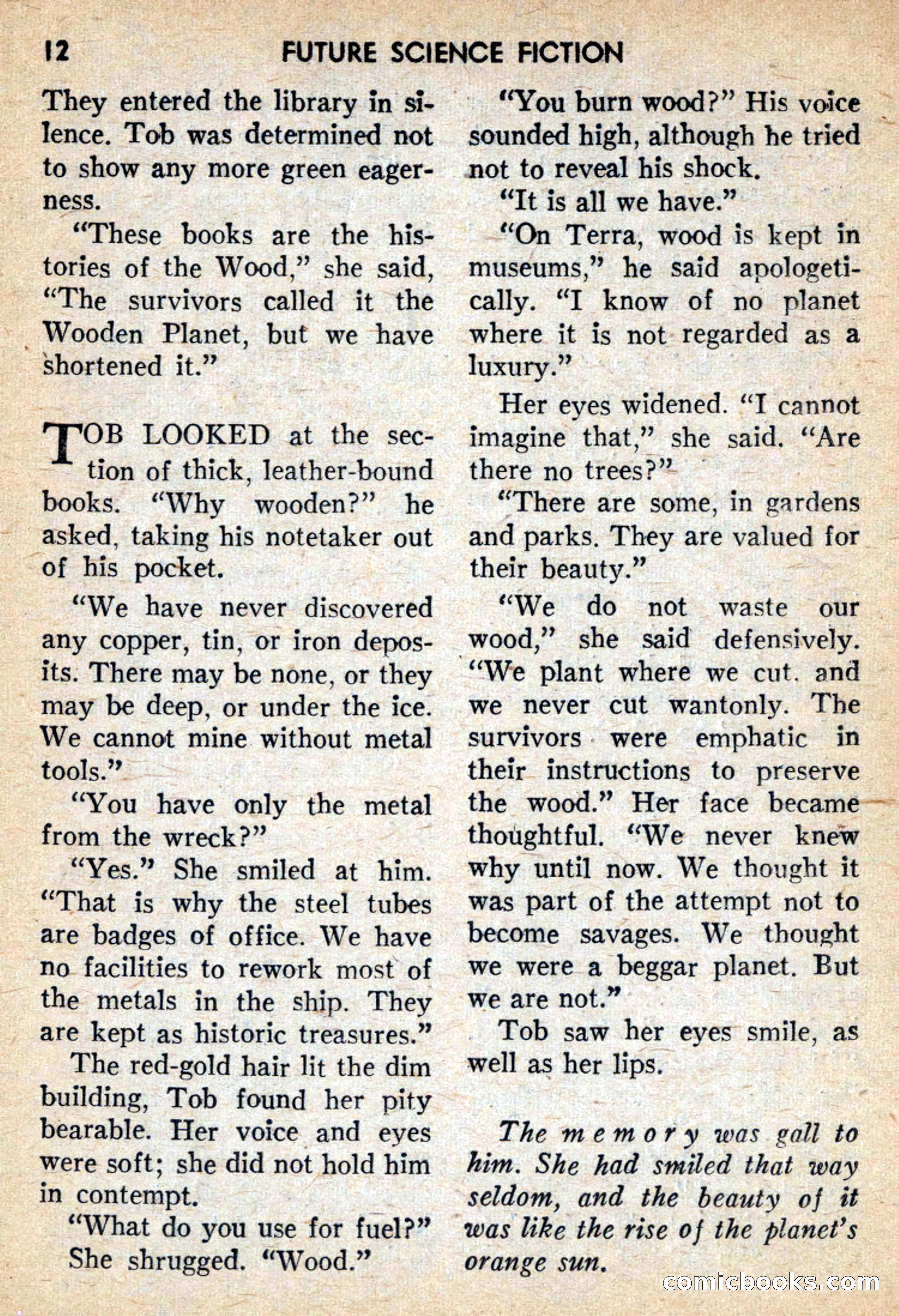 Future Science Fiction, February 1959 — page 12 of 132
