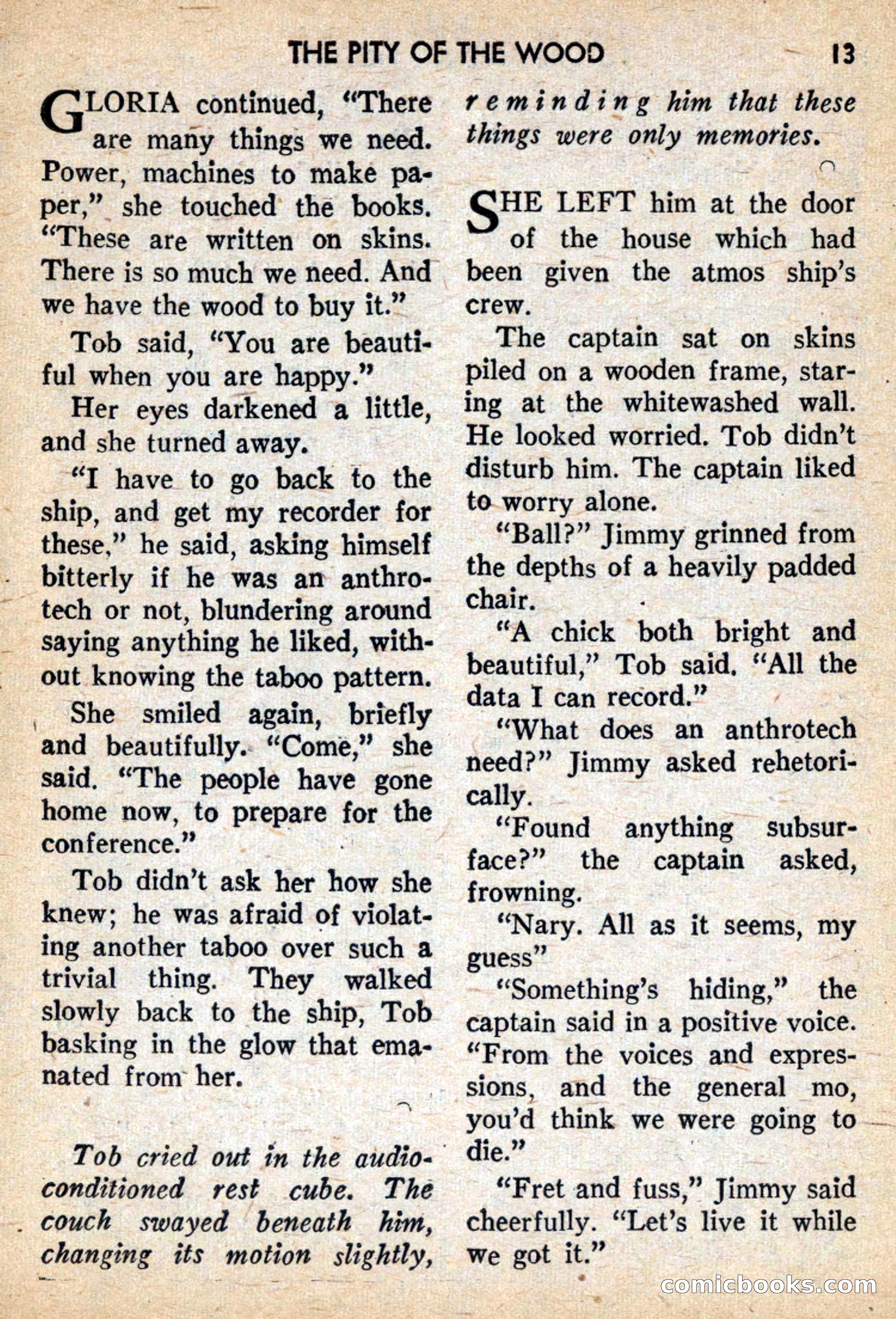 Future Science Fiction, February 1959 — page 13 of 132