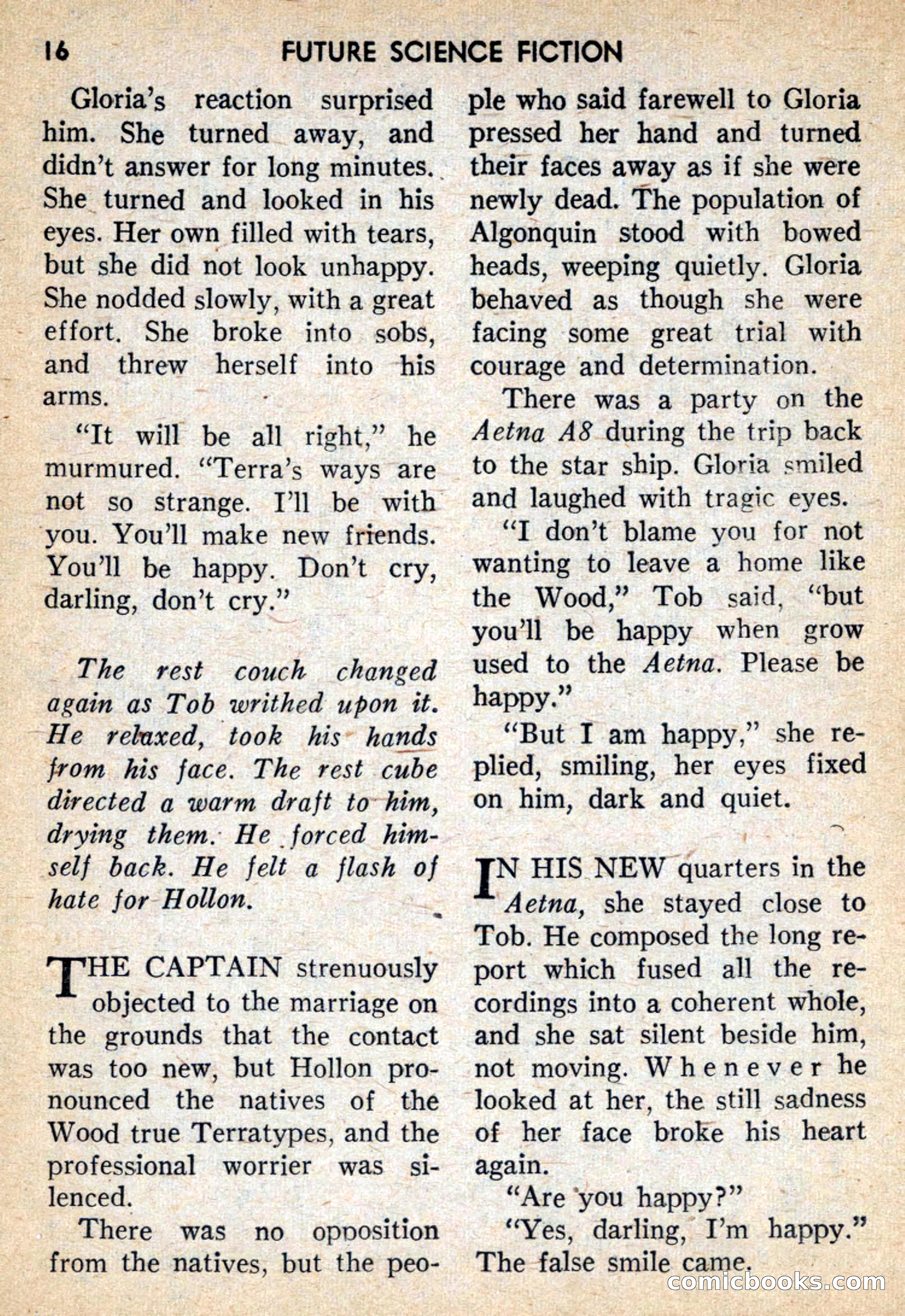 Future Science Fiction, February 1959 — page 16 of 132